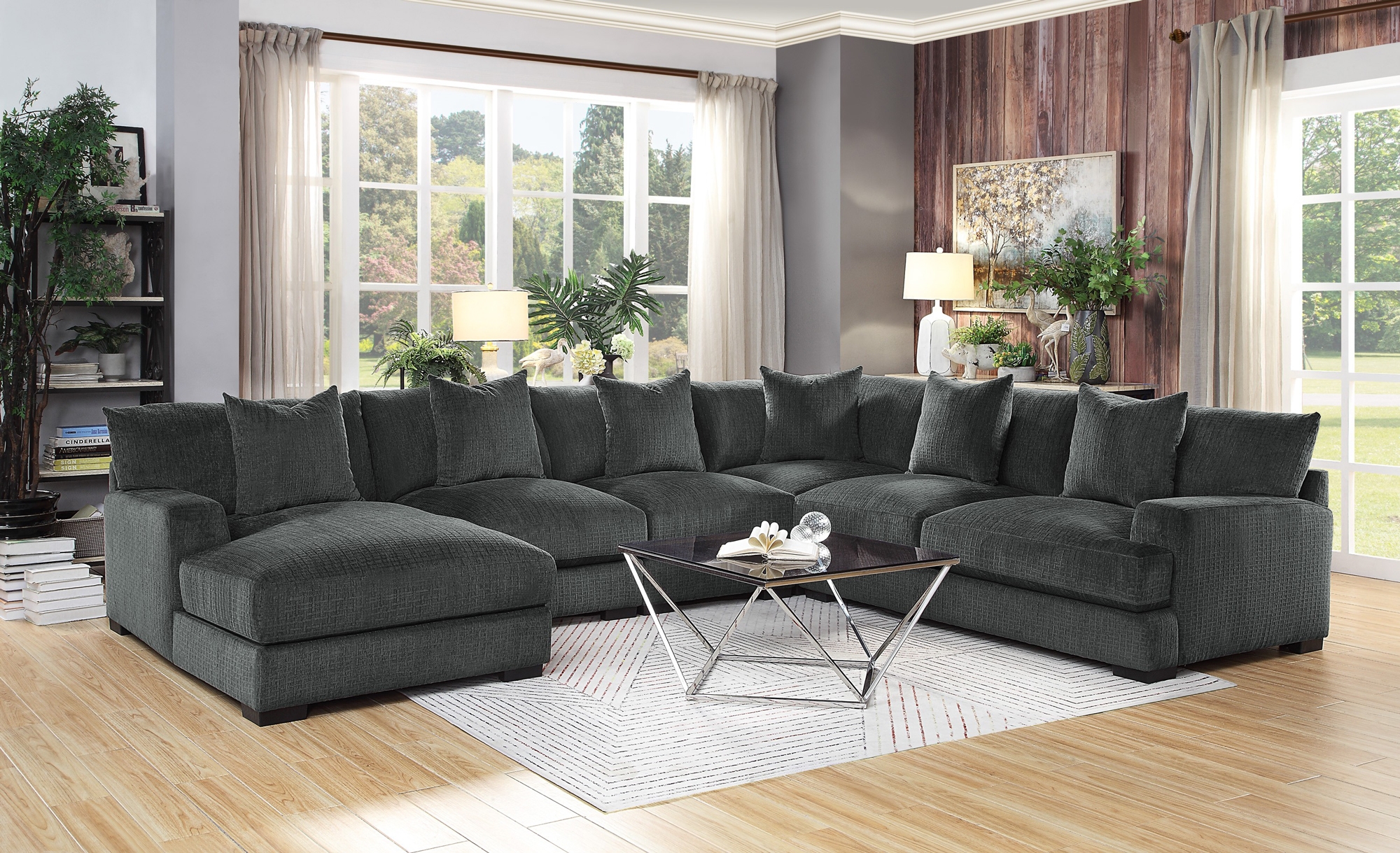 Worchester Fabric Sectional