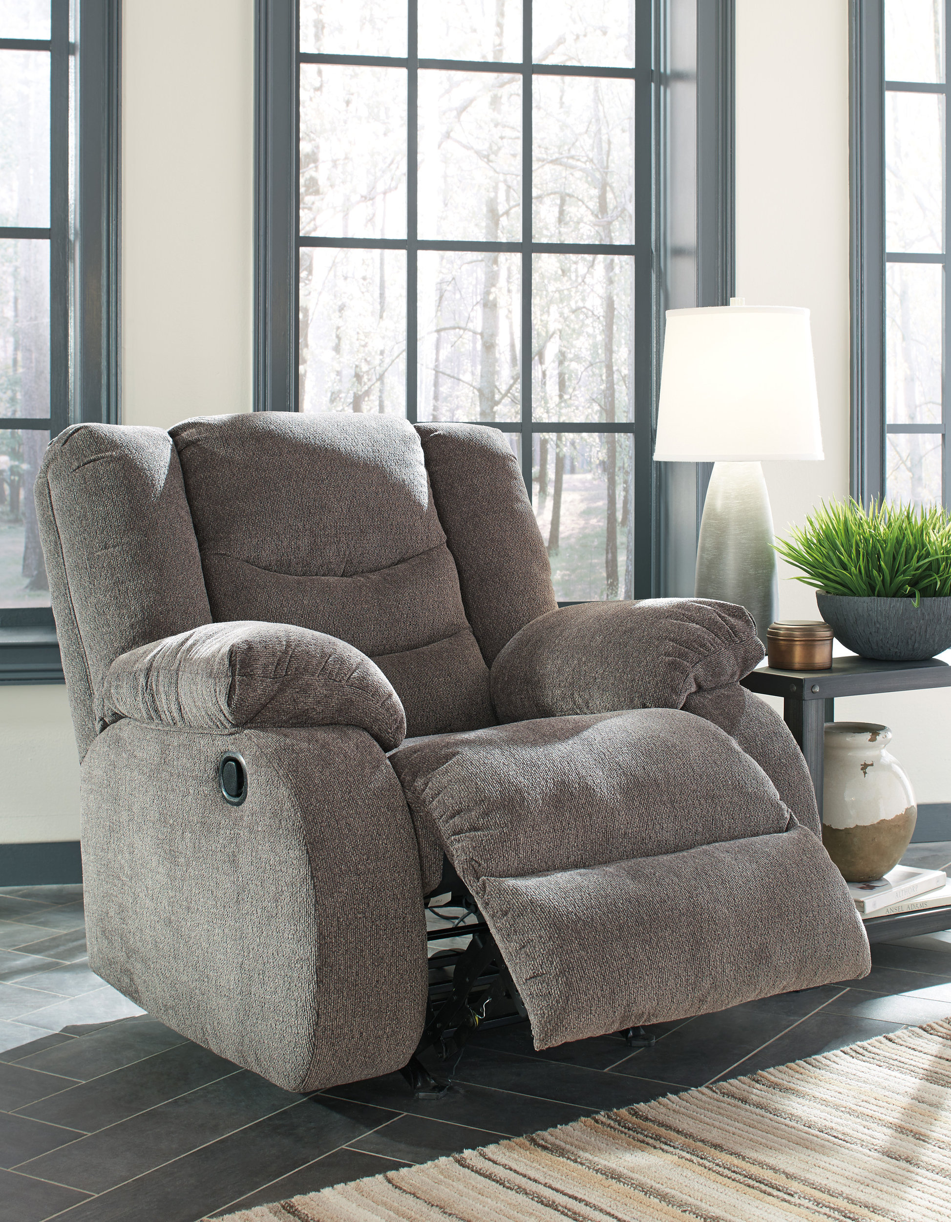 Tulen Polyester Rocker Recliner