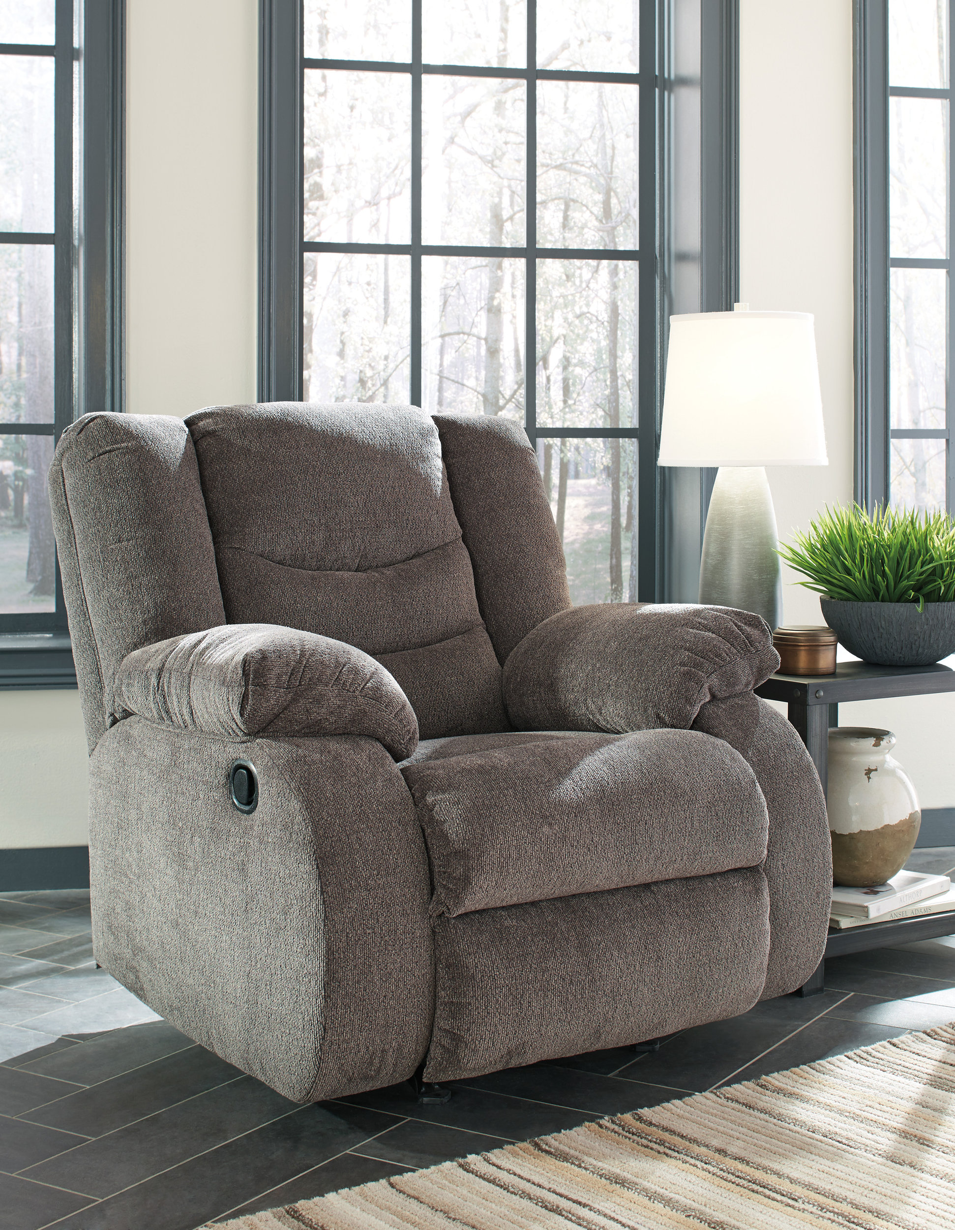 Tulen Polyester Rocker Recliner