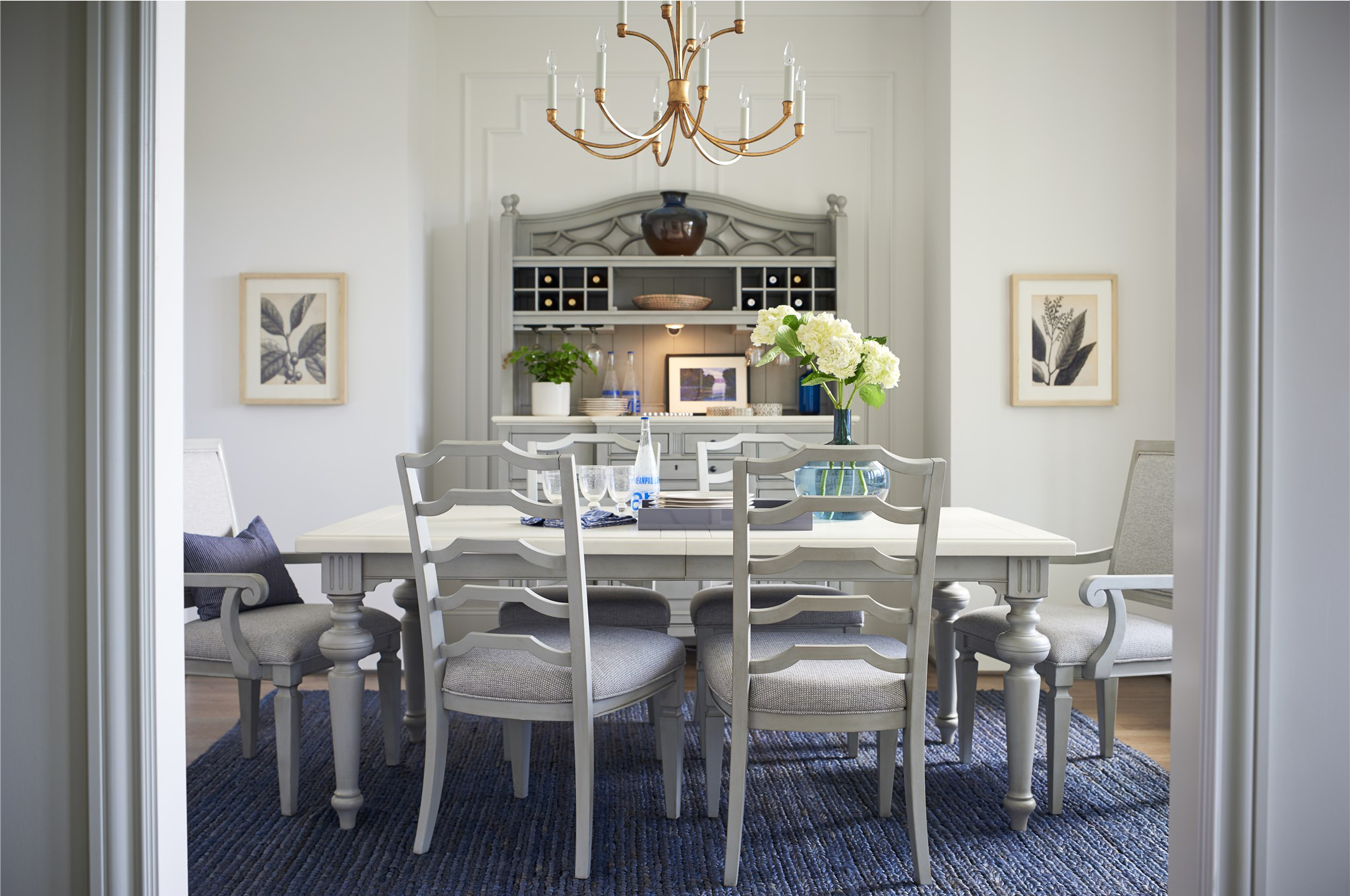 Summer Hill Wood Rectangular Dining Table