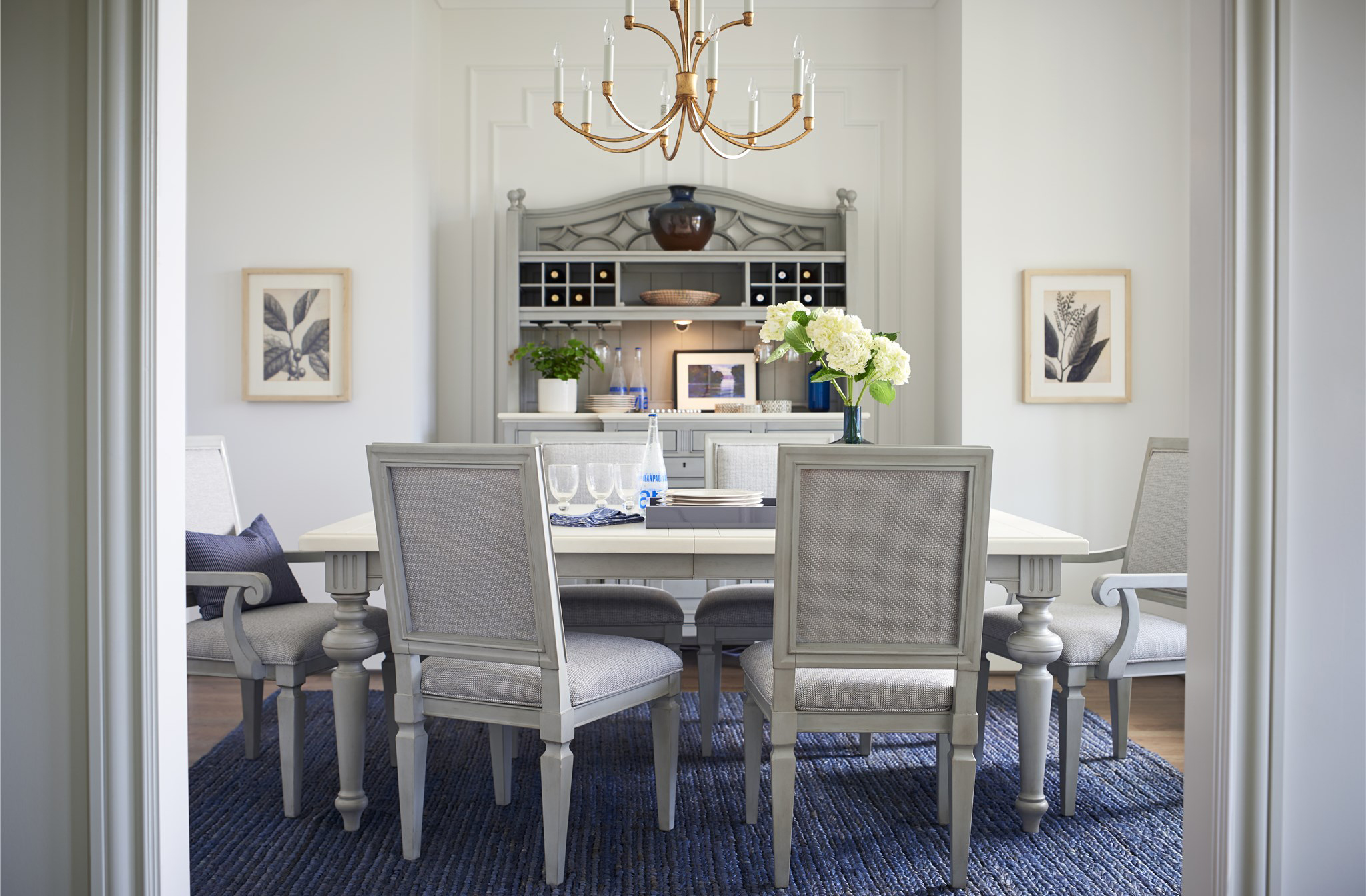 Summer Hill Wood Rectangular Dining Table