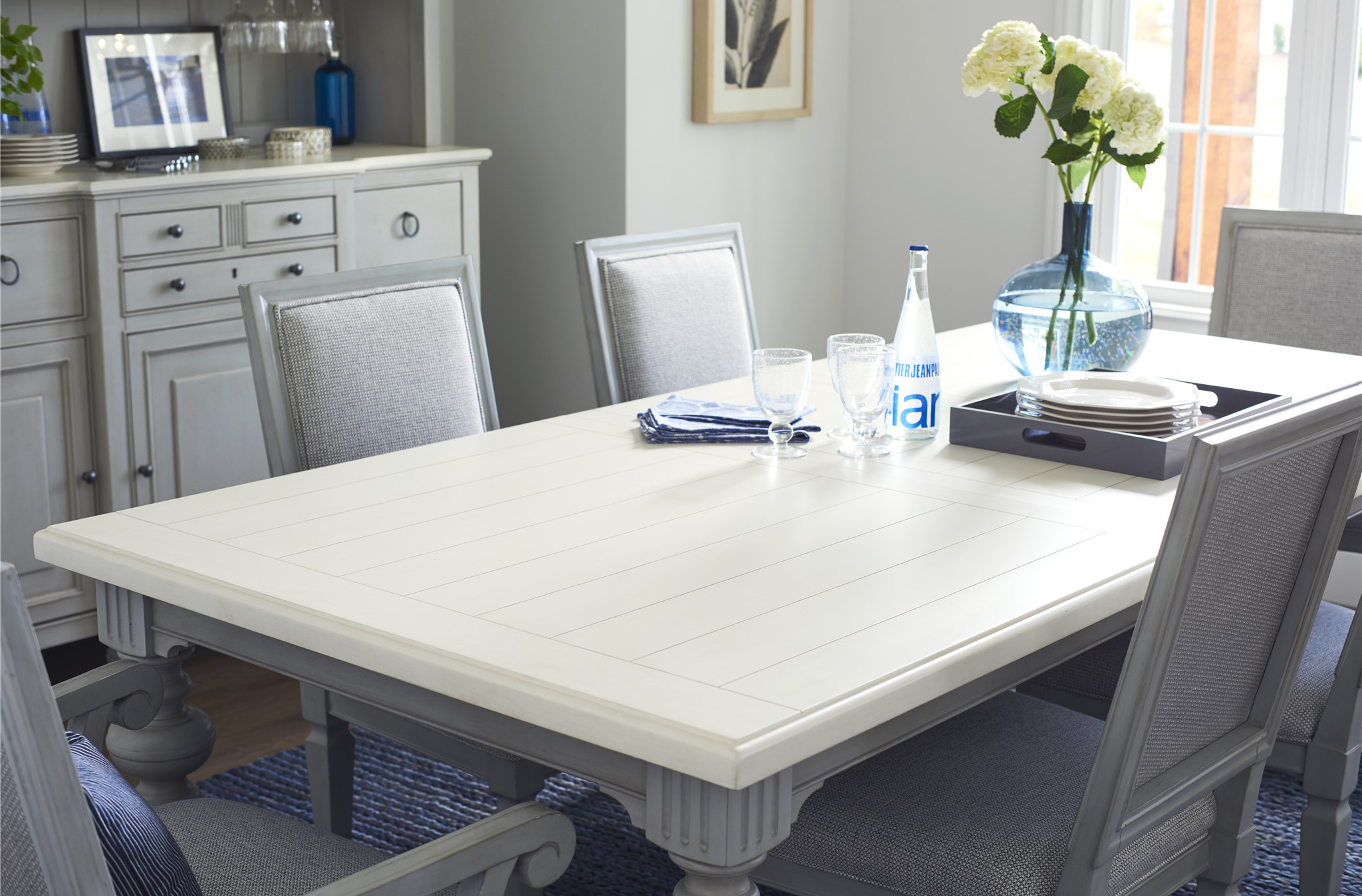 Summer Hill Wood Rectangular Dining Table