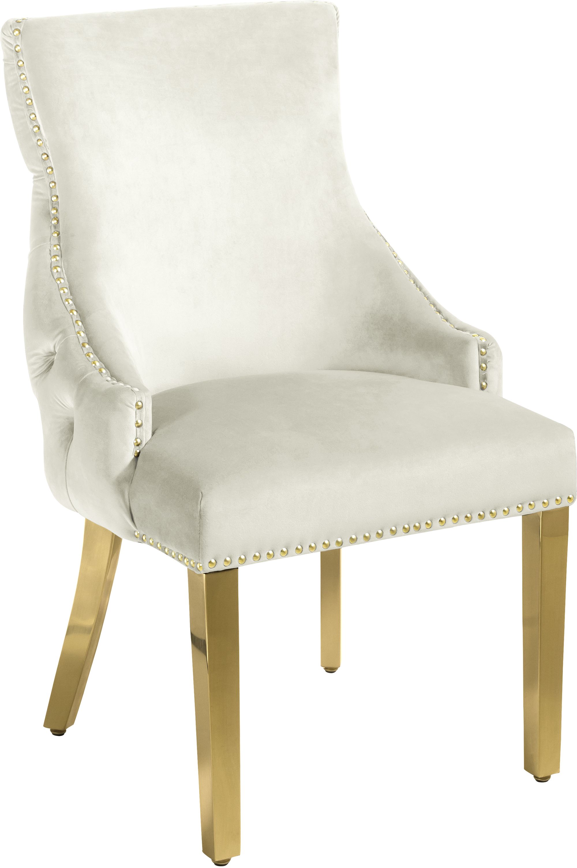 Tuft Velvet Dining Chair