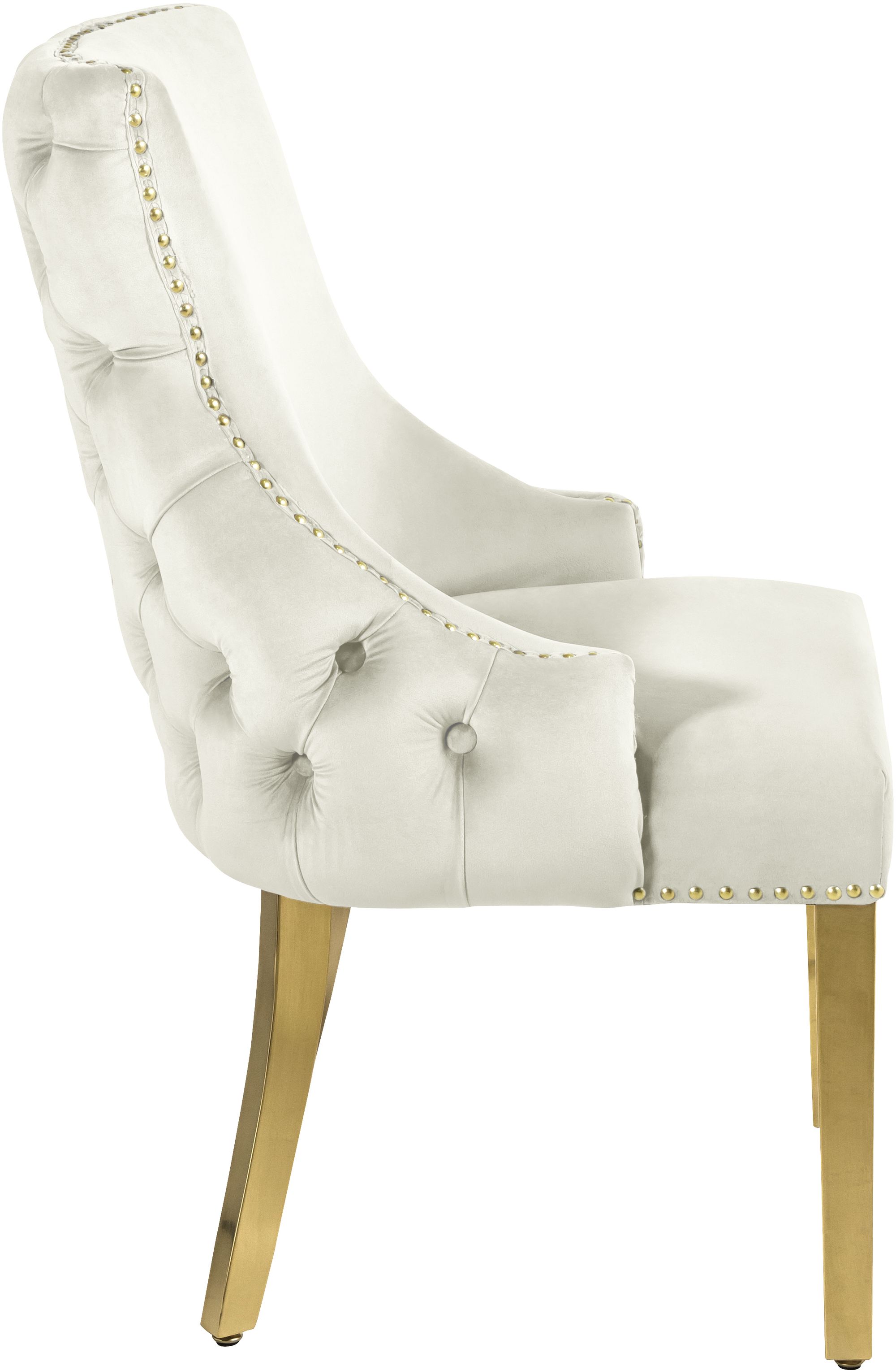 Tuft Velvet Dining Chair
