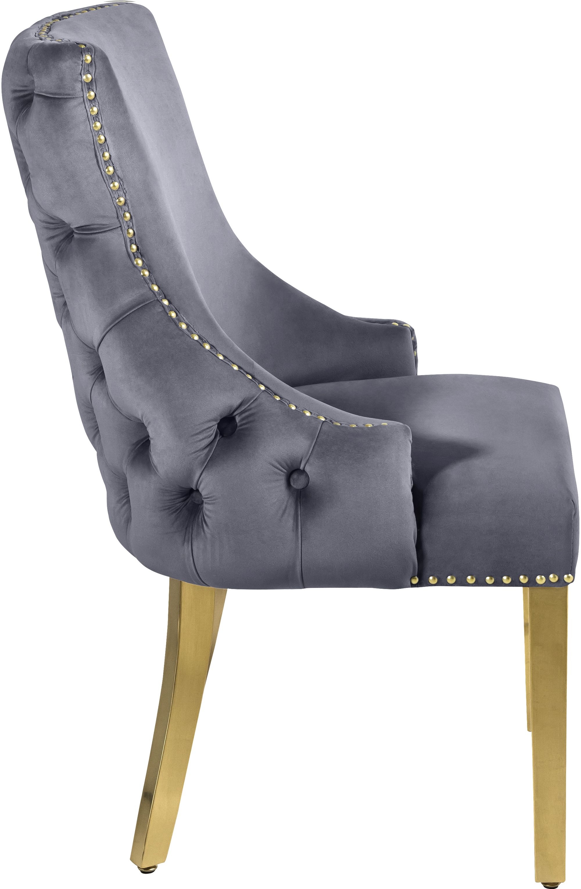 Tuft Velvet Dining Chair