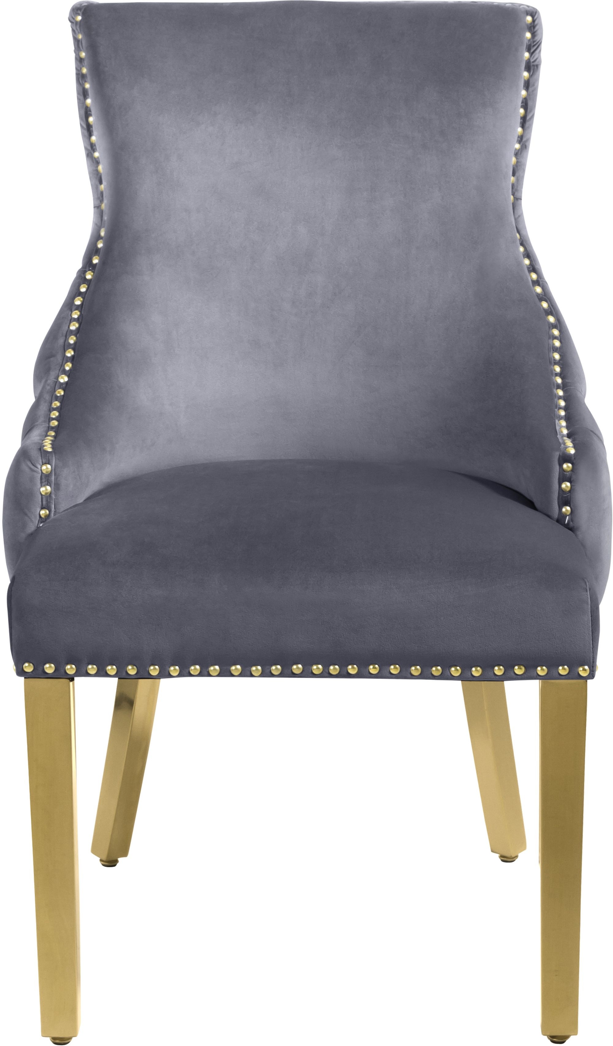 Tuft Velvet Dining Chair