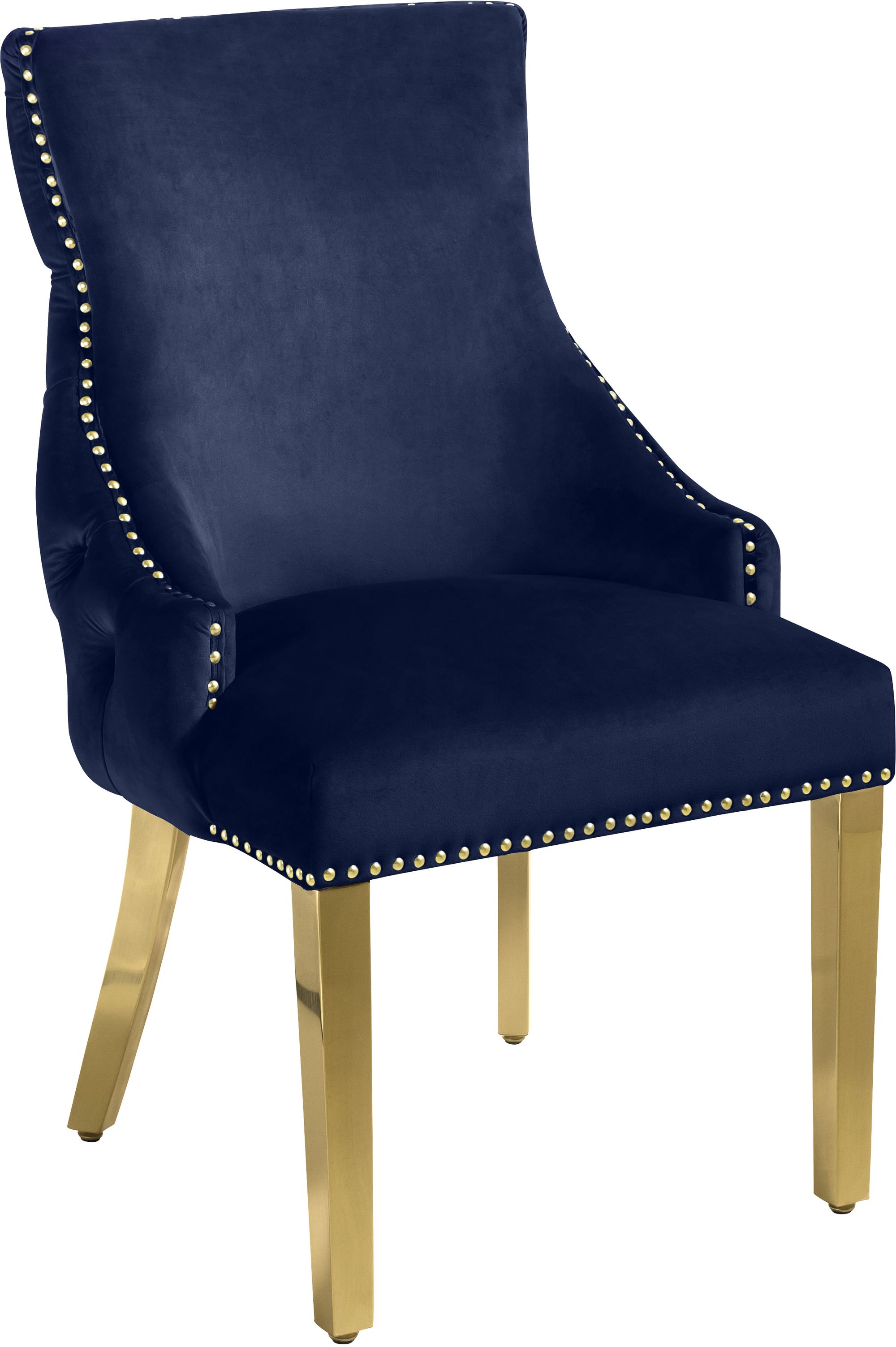 Tuft Velvet Dining Chair