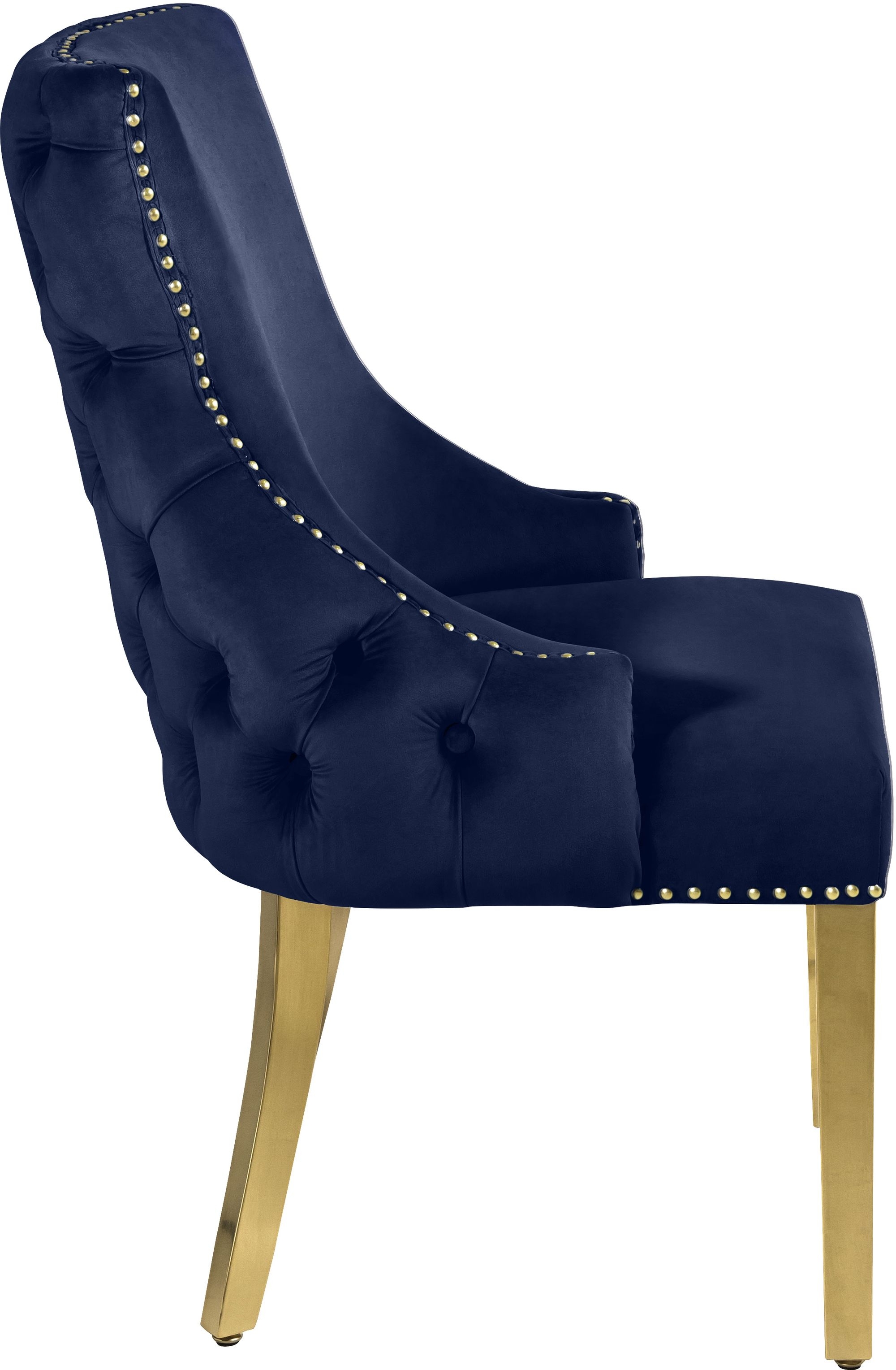 Tuft Velvet Dining Chair