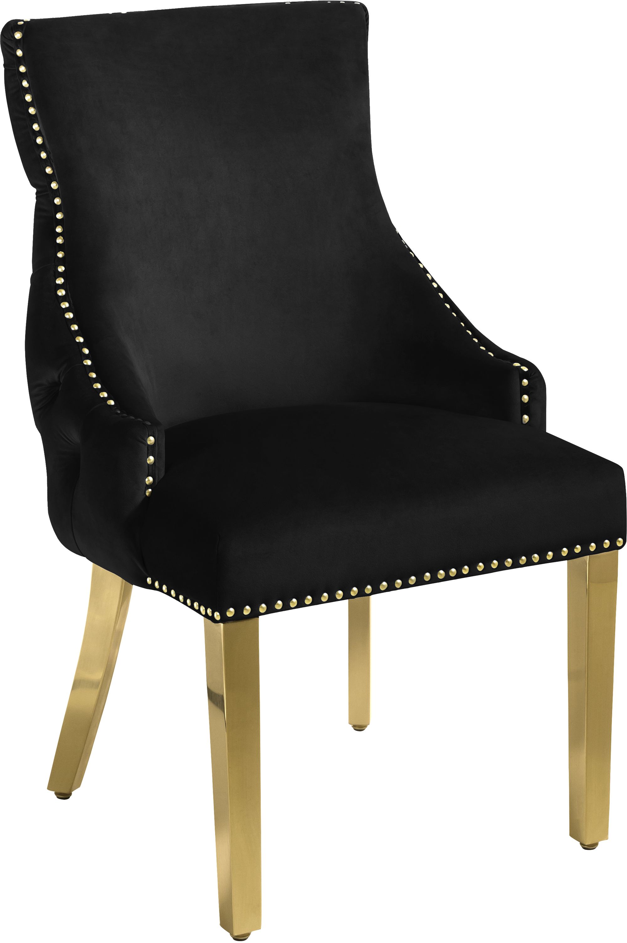 Tuft Velvet Dining Chair