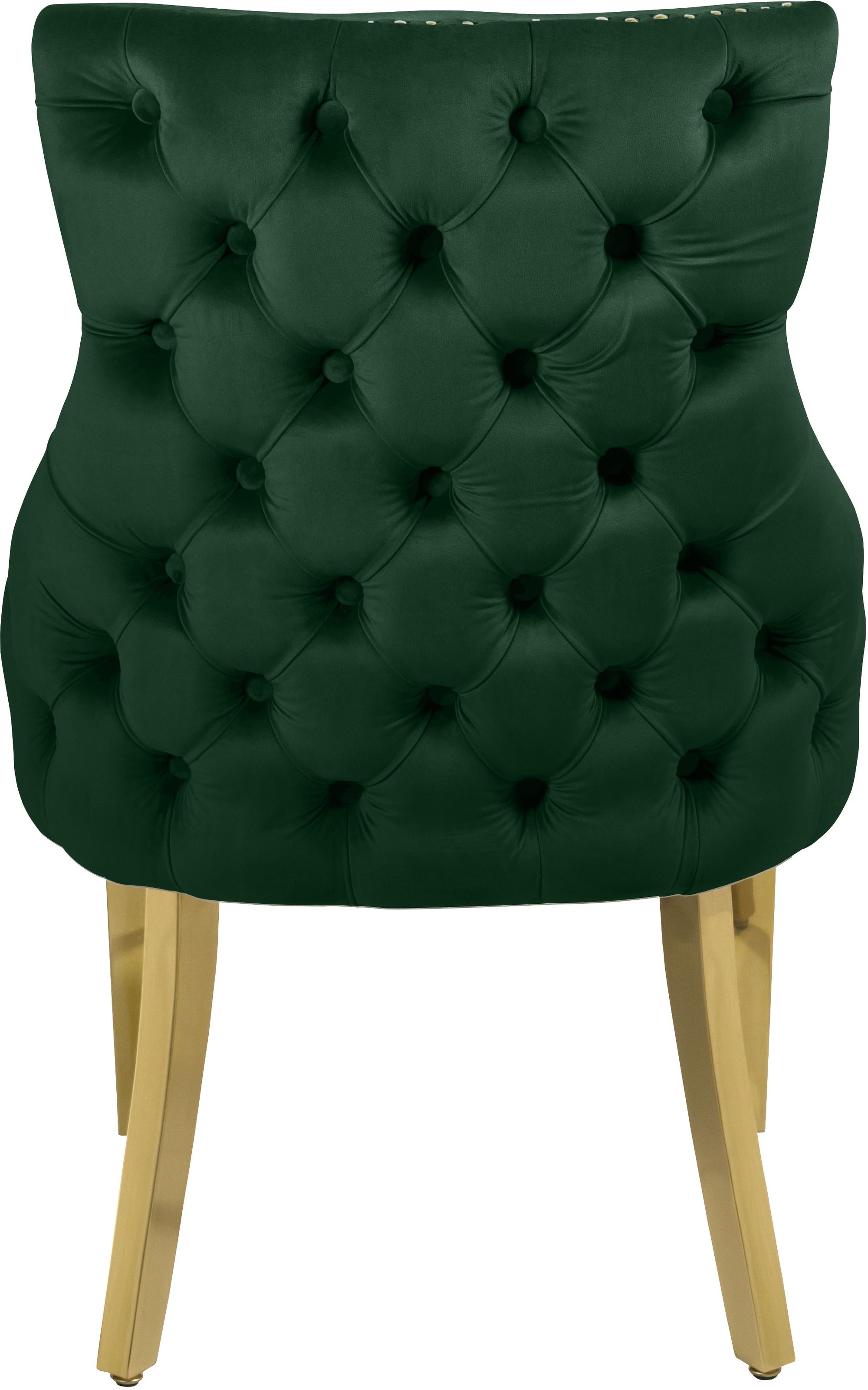 Tuft Velvet Dining Chair