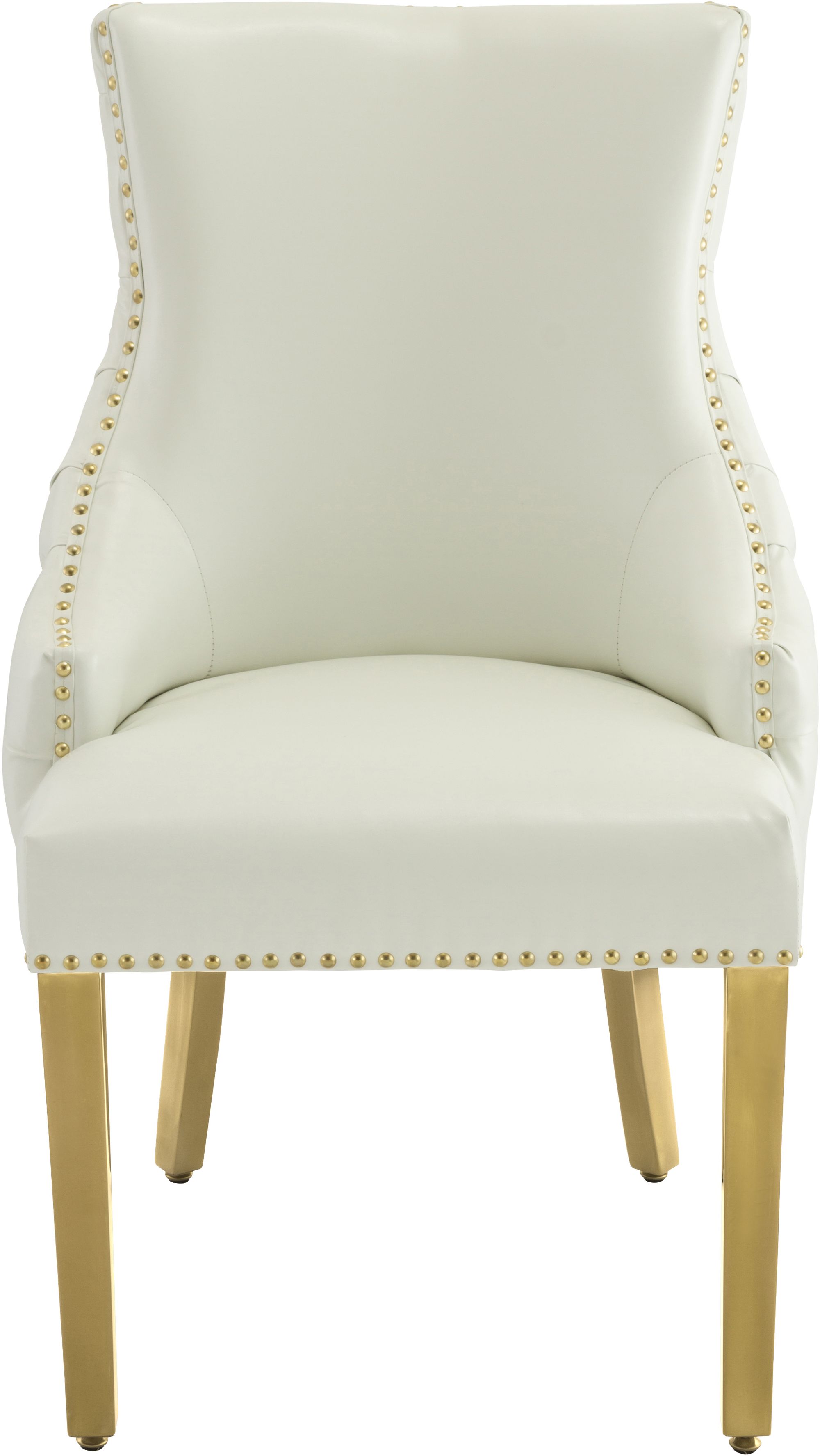 Tuft Faux Leather Dining Chair