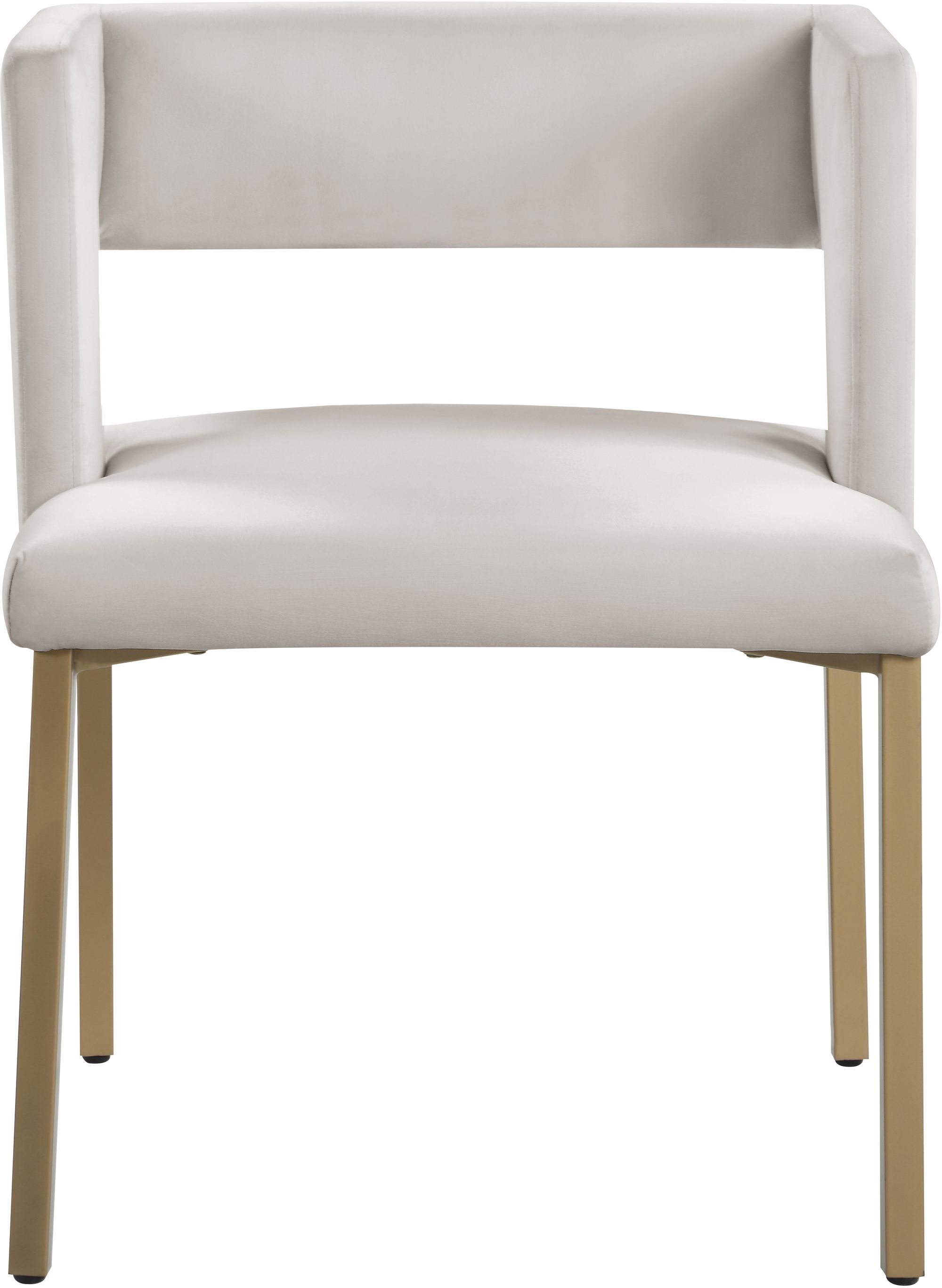 Caleb Dining Chair with Iron Legs