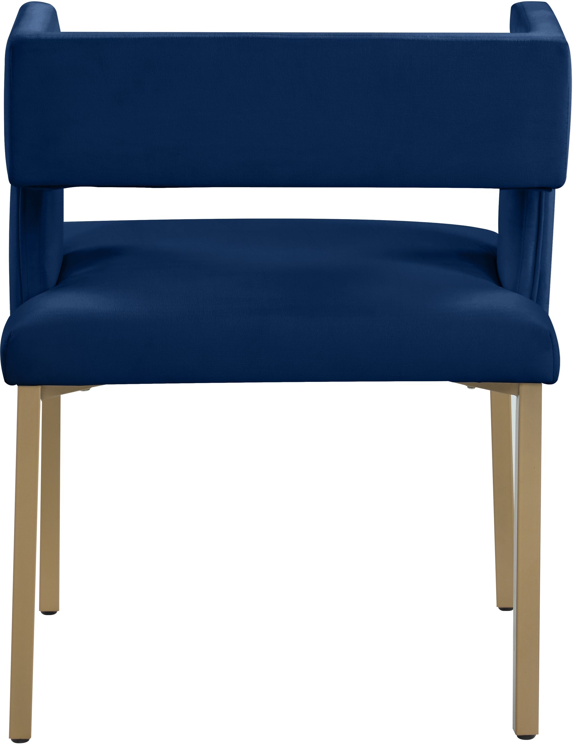 Caleb Dining Chair with Iron Legs