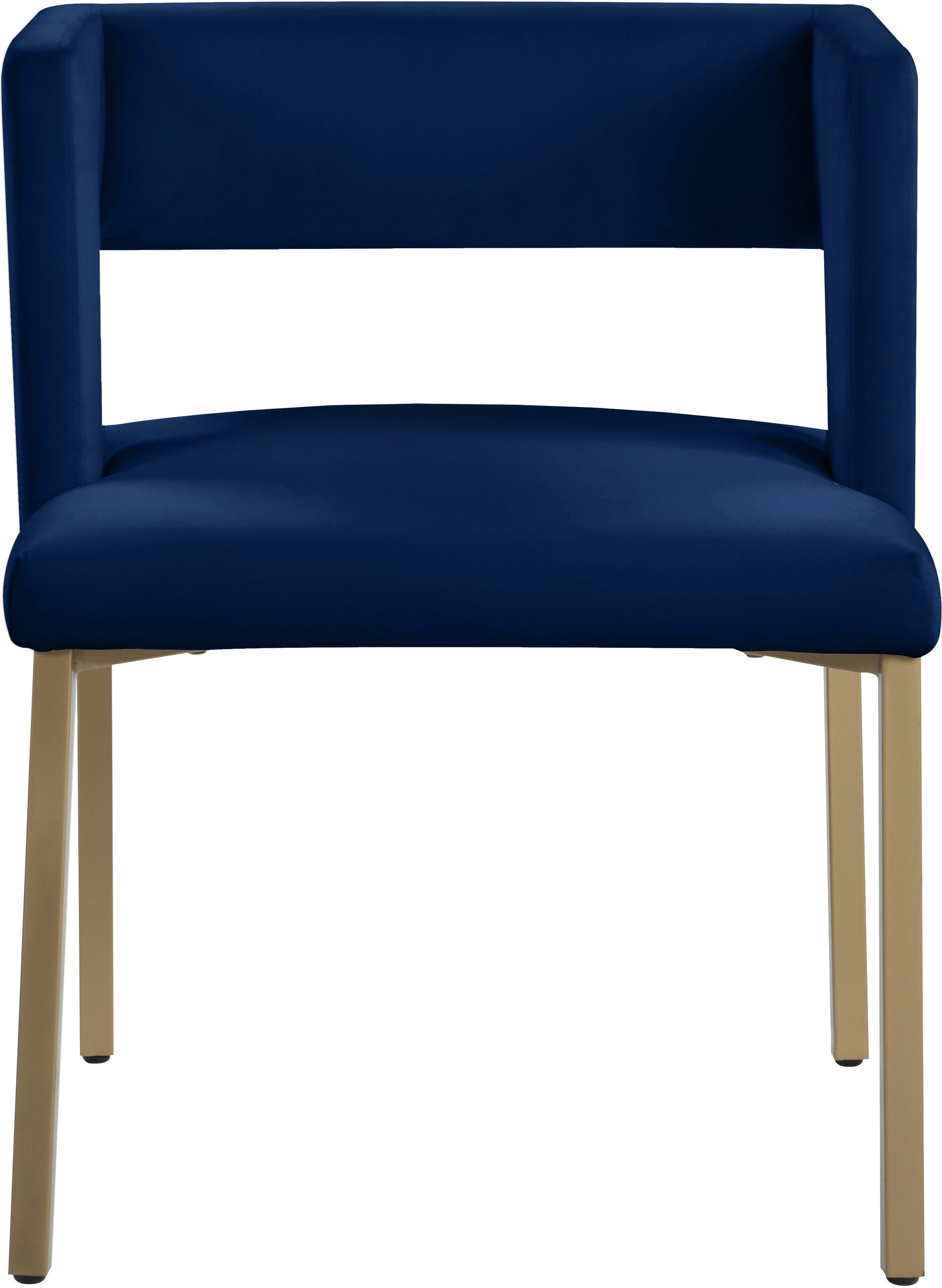 Caleb Dining Chair with Iron Legs
