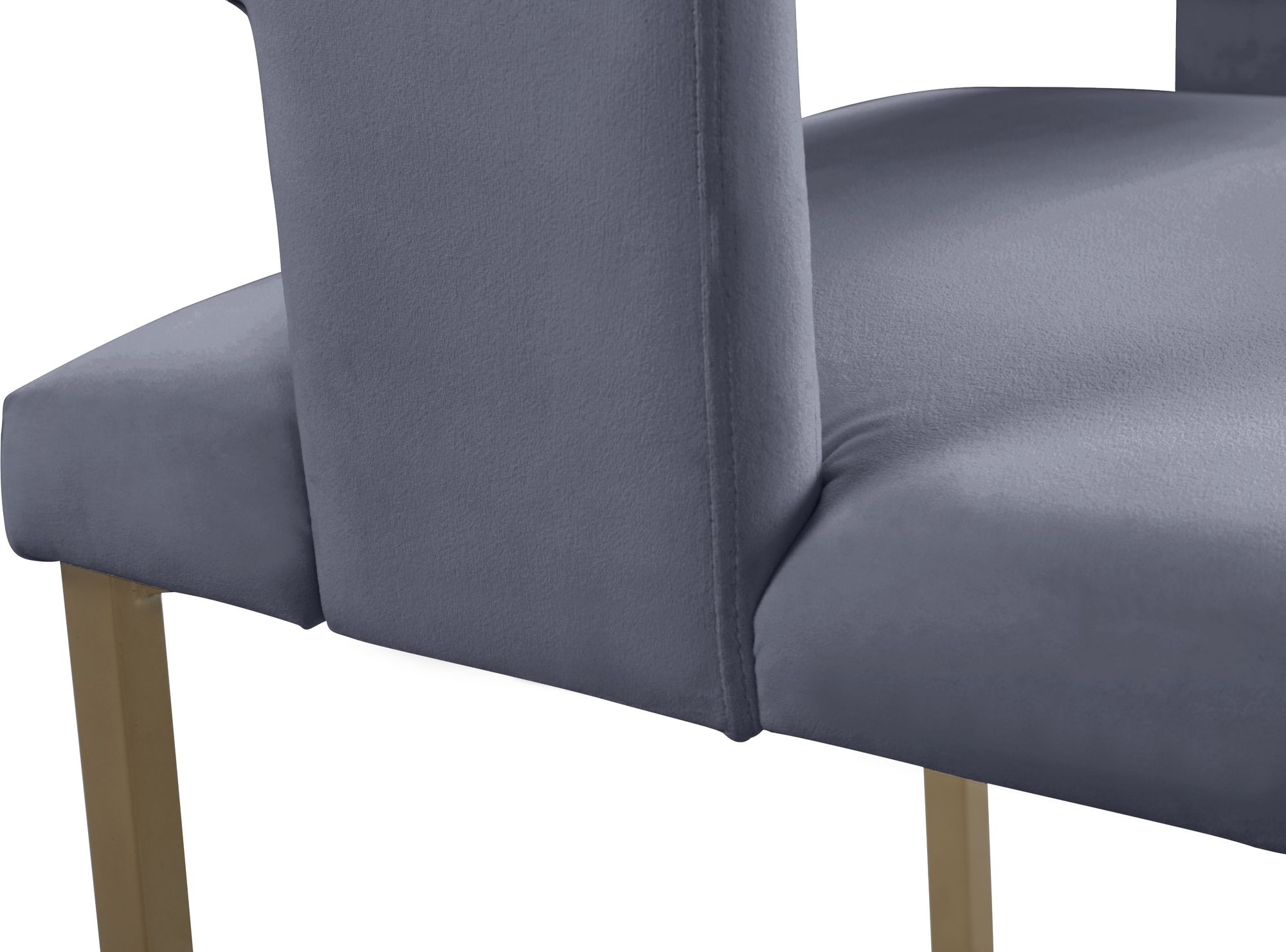 Caleb Dining Chair with Iron Legs
