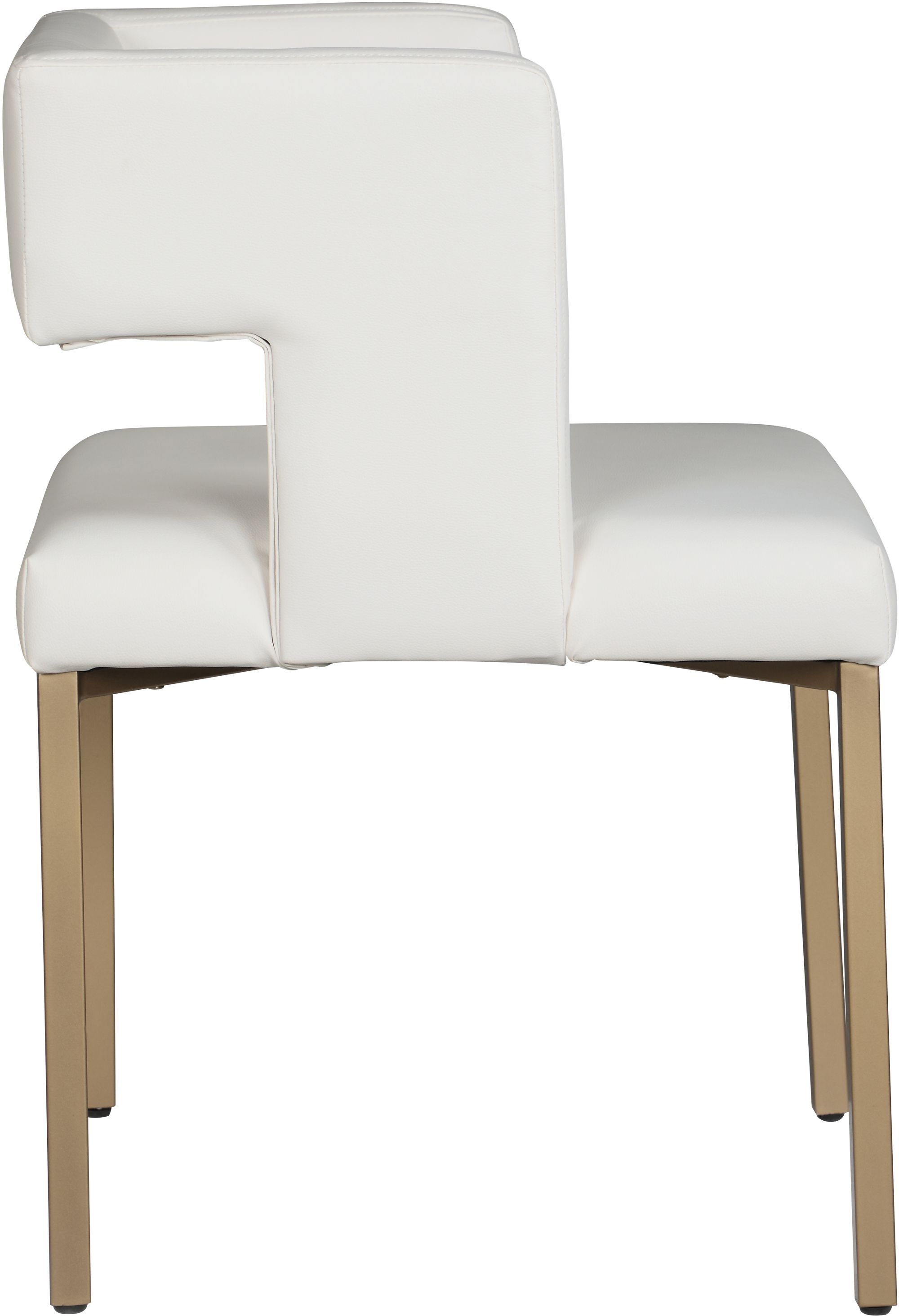 Caleb Dining Chair with Iron Legs