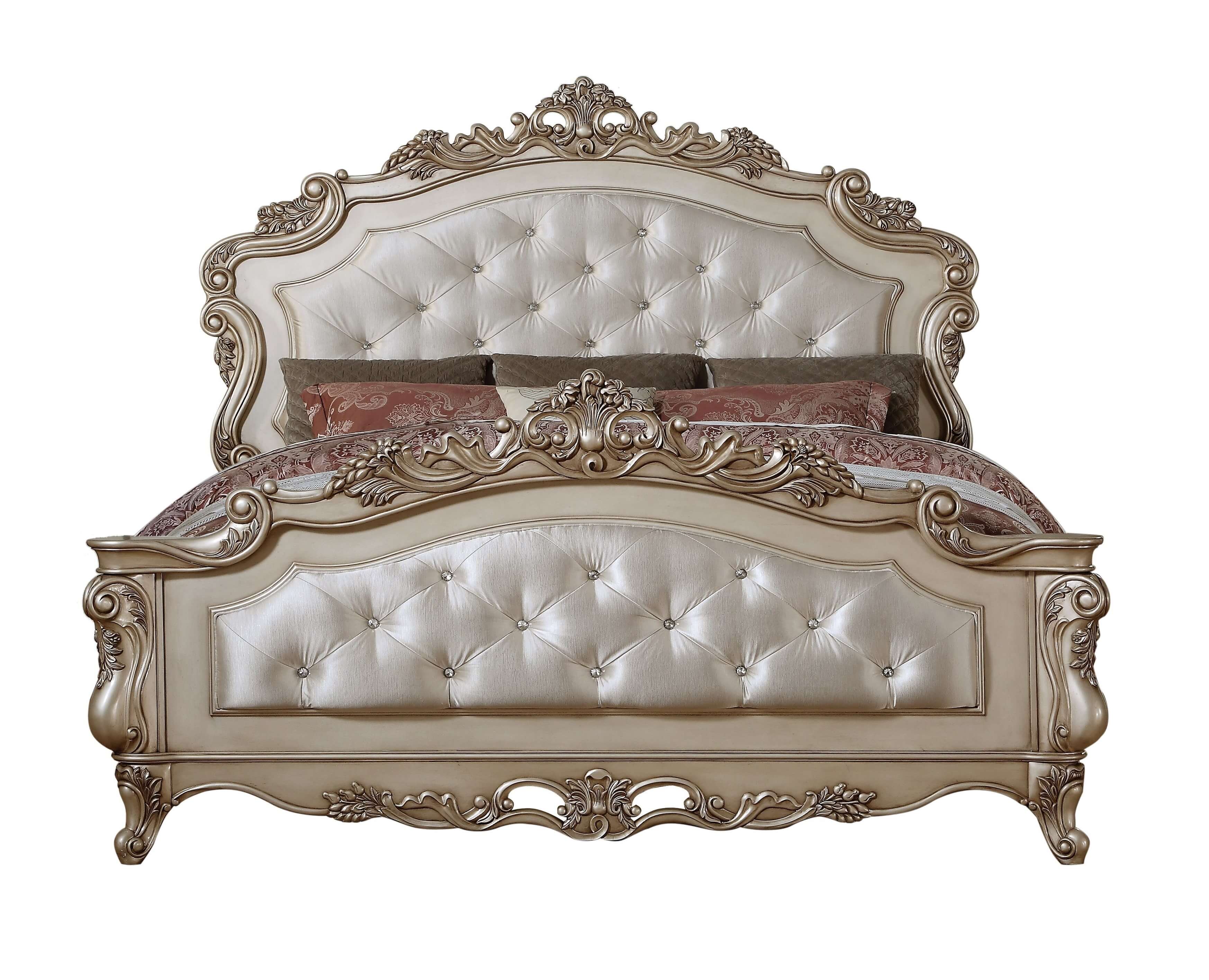 Gorsedd Fabric Tufted Panel Bed
