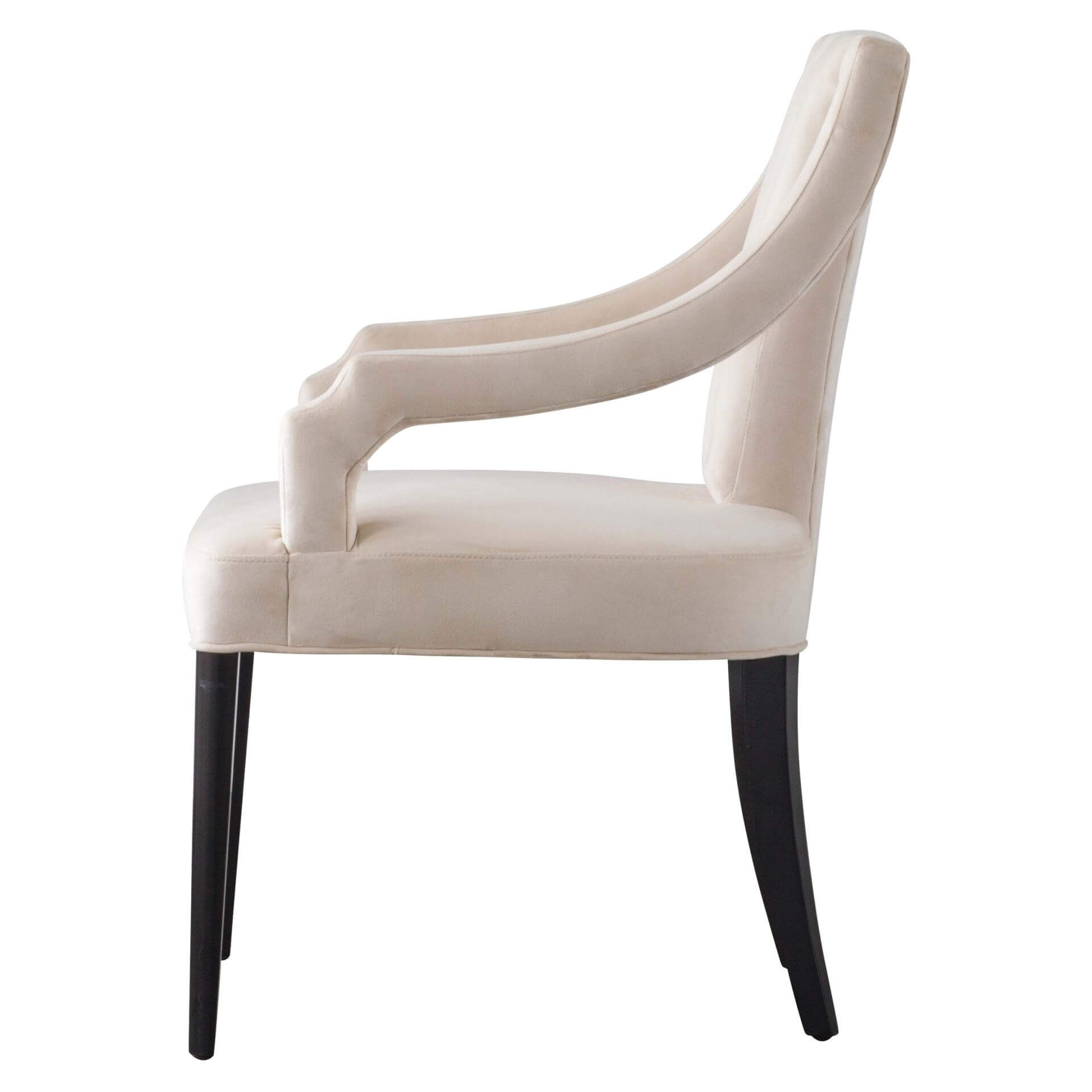 Viola Velvet Fabric Dining Chair
