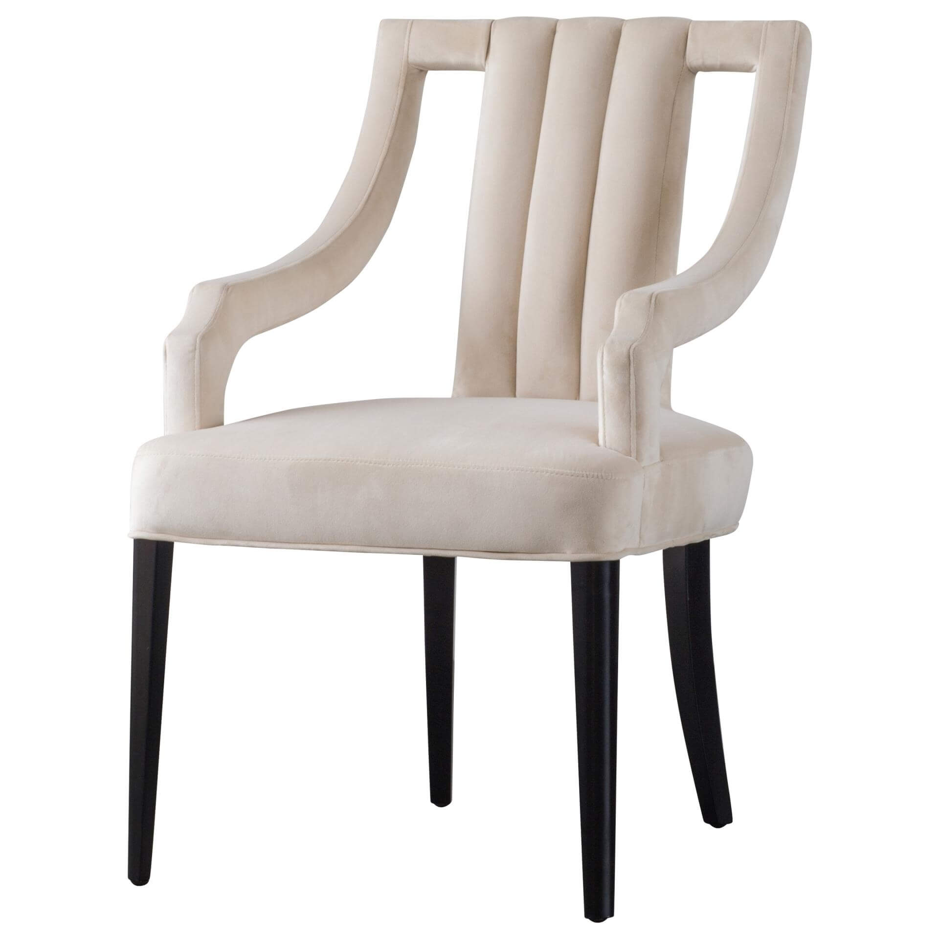Viola Velvet Fabric Dining Chair