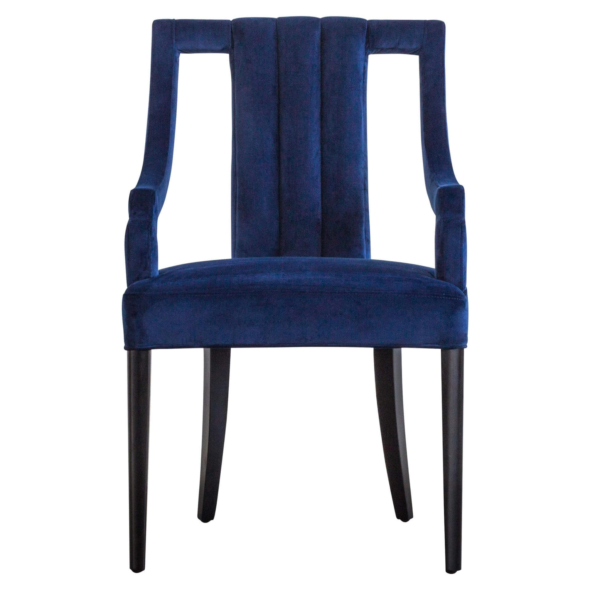 Viola Velvet Fabric Dining Chair