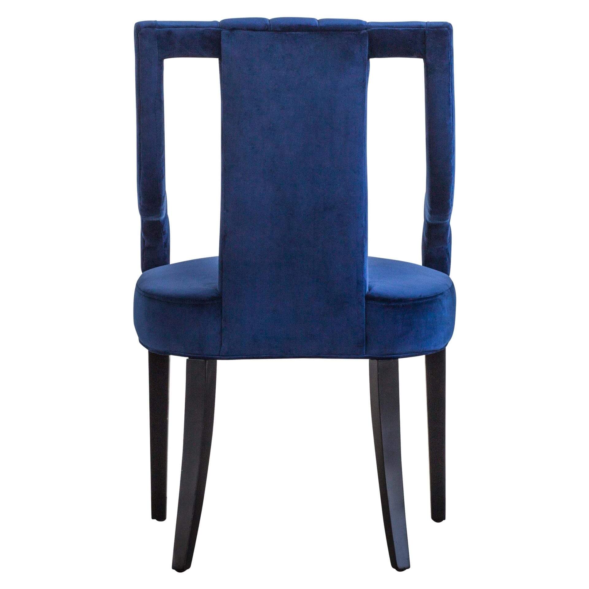 Viola Velvet Fabric Dining Chair