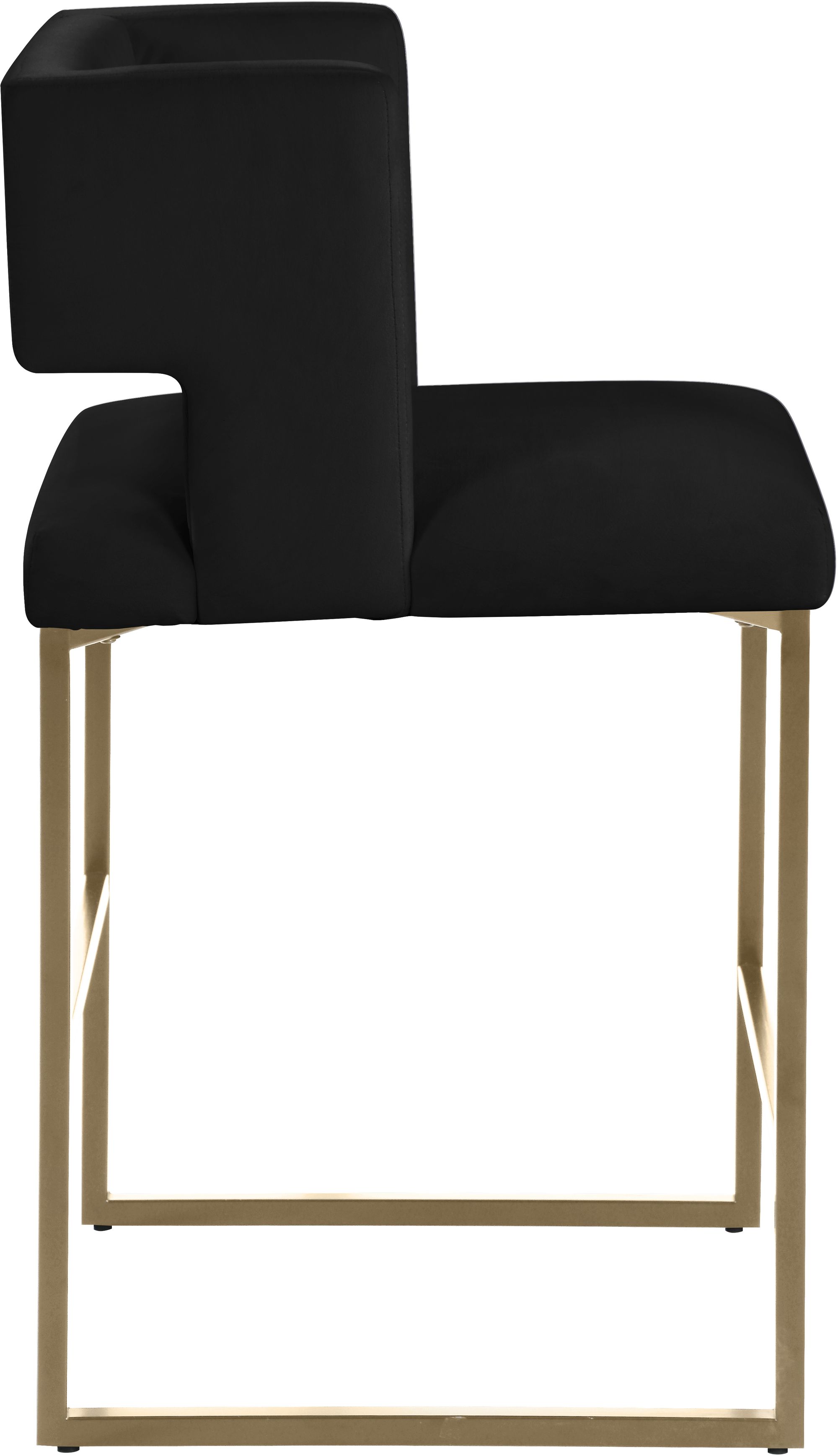 Caleb Counter Stool with Iron Legs