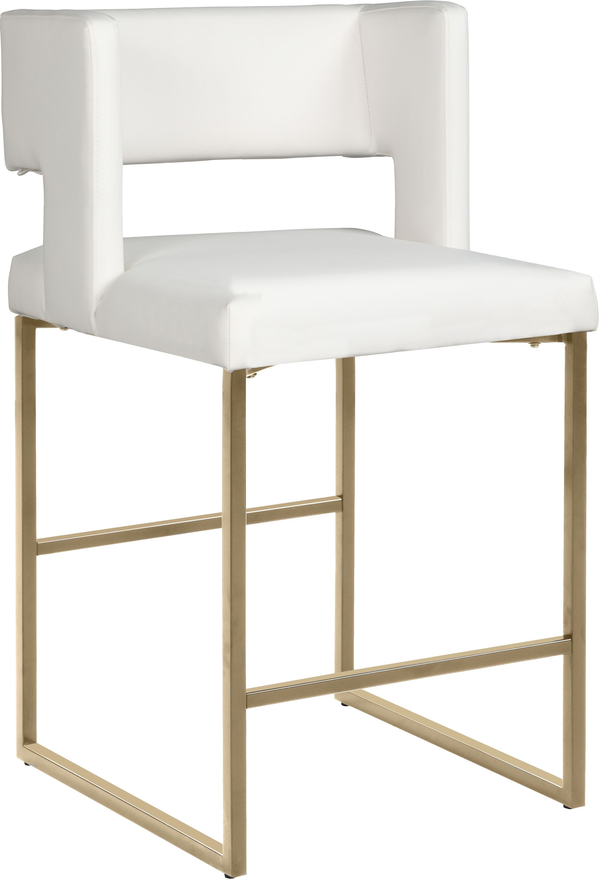 Caleb Counter Stool with Iron Legs