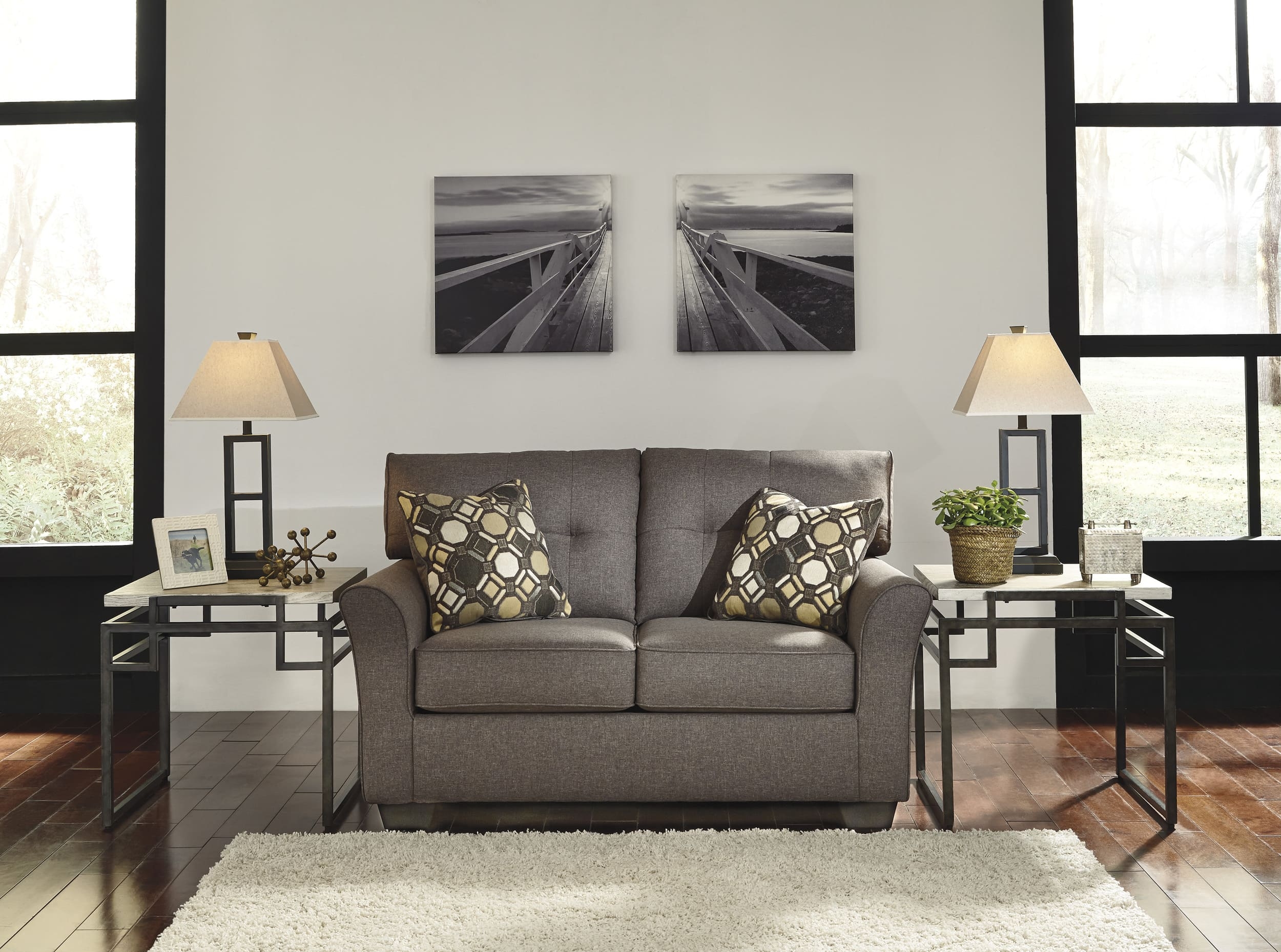 Tibbee Polyester Loveseat