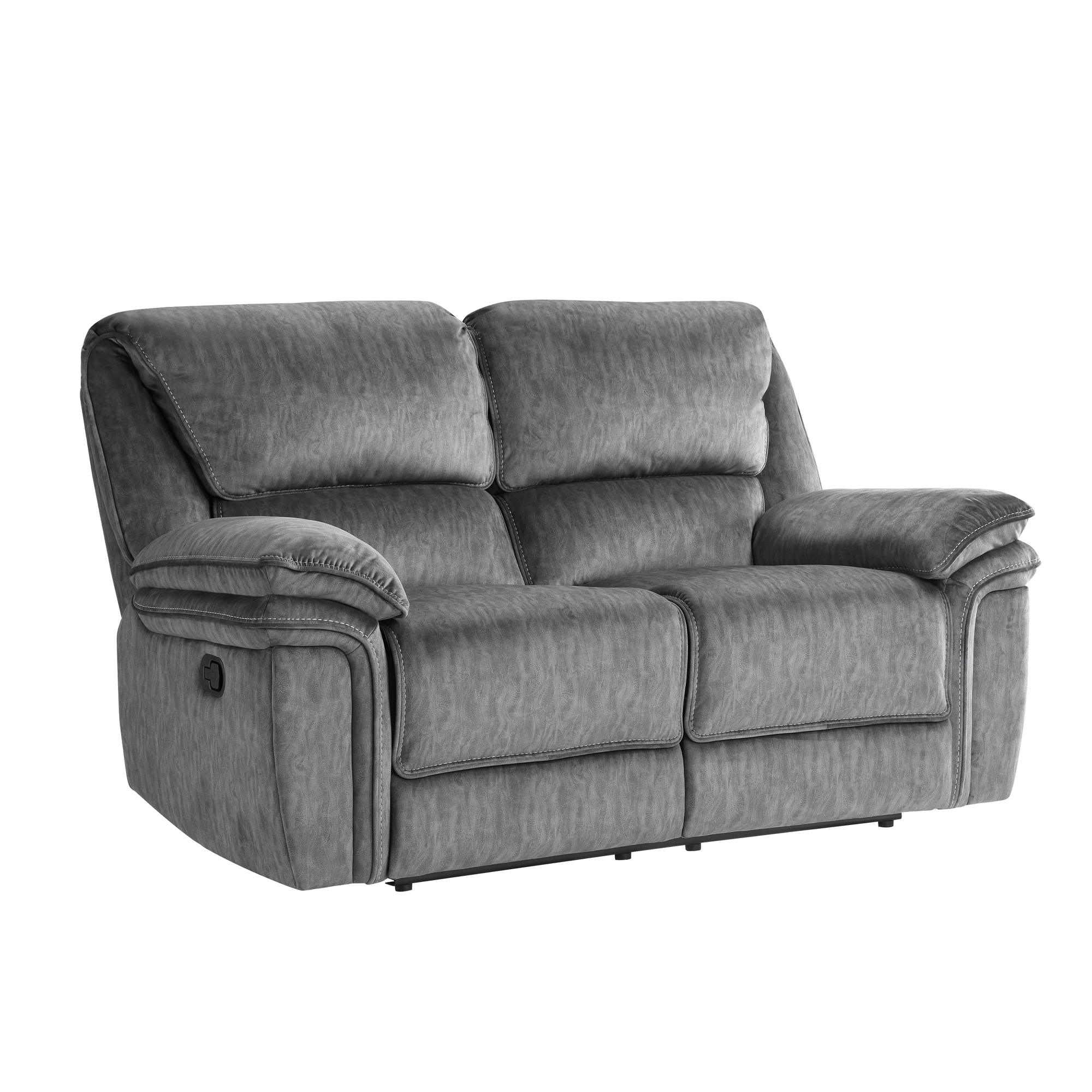 Muirfield Microfiber Double Reclining Loveseat