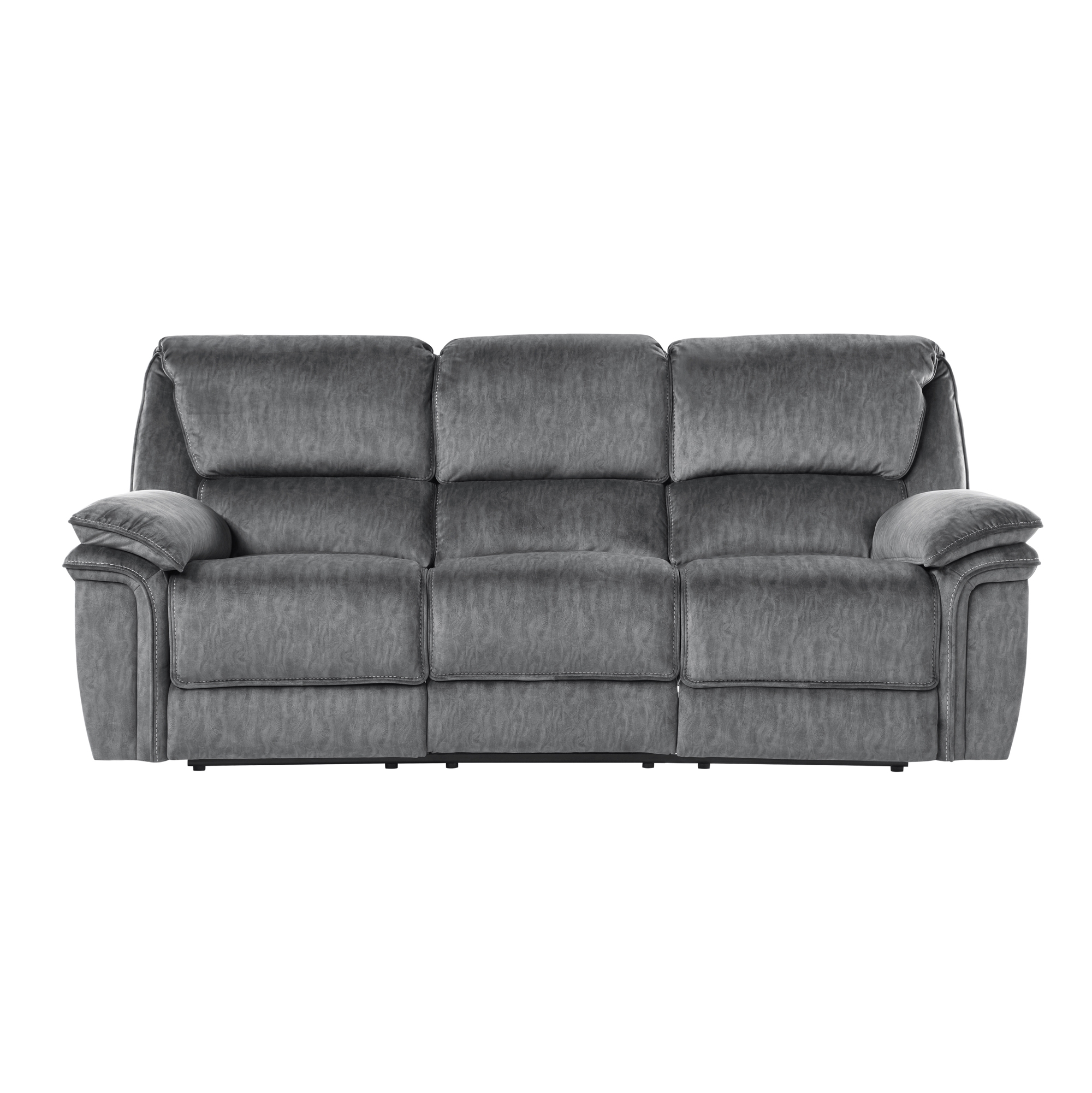 Muirfield Microfiber Double Reclining Sofa