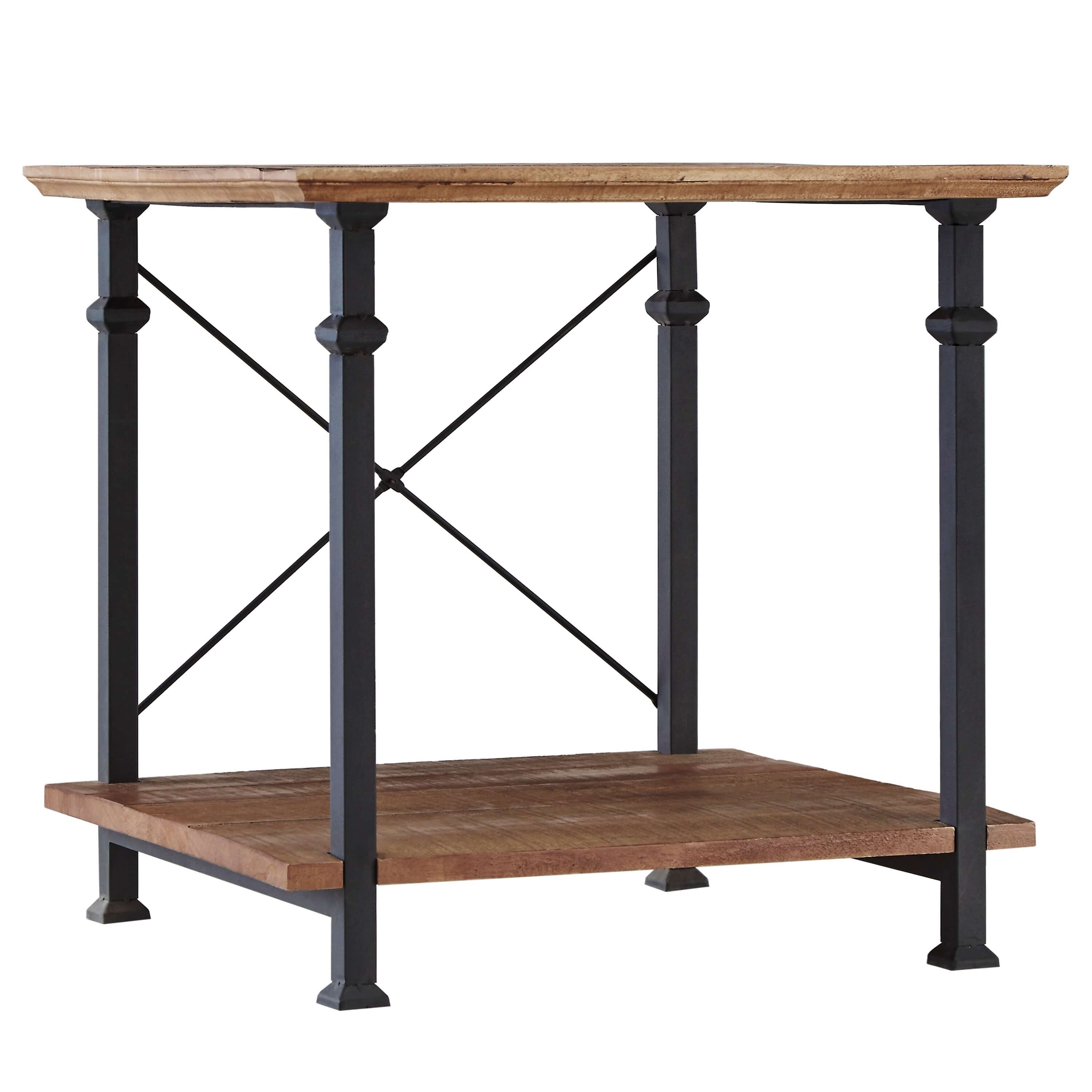 Factory Wood End Table by Homelegance