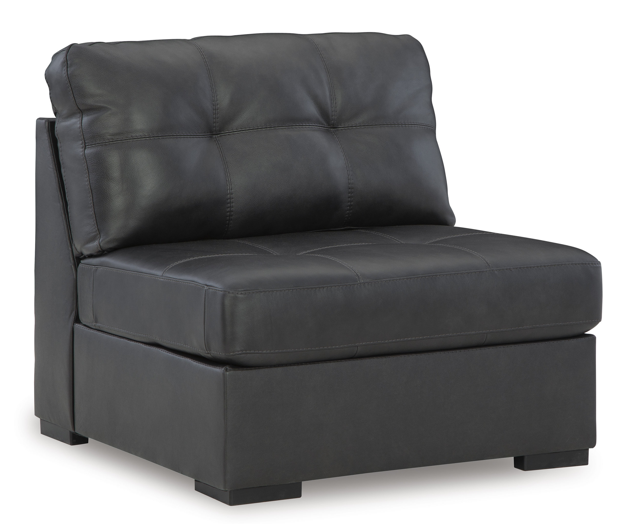 Brindley Pier L-Shaped Leather 5-Piece Sectional