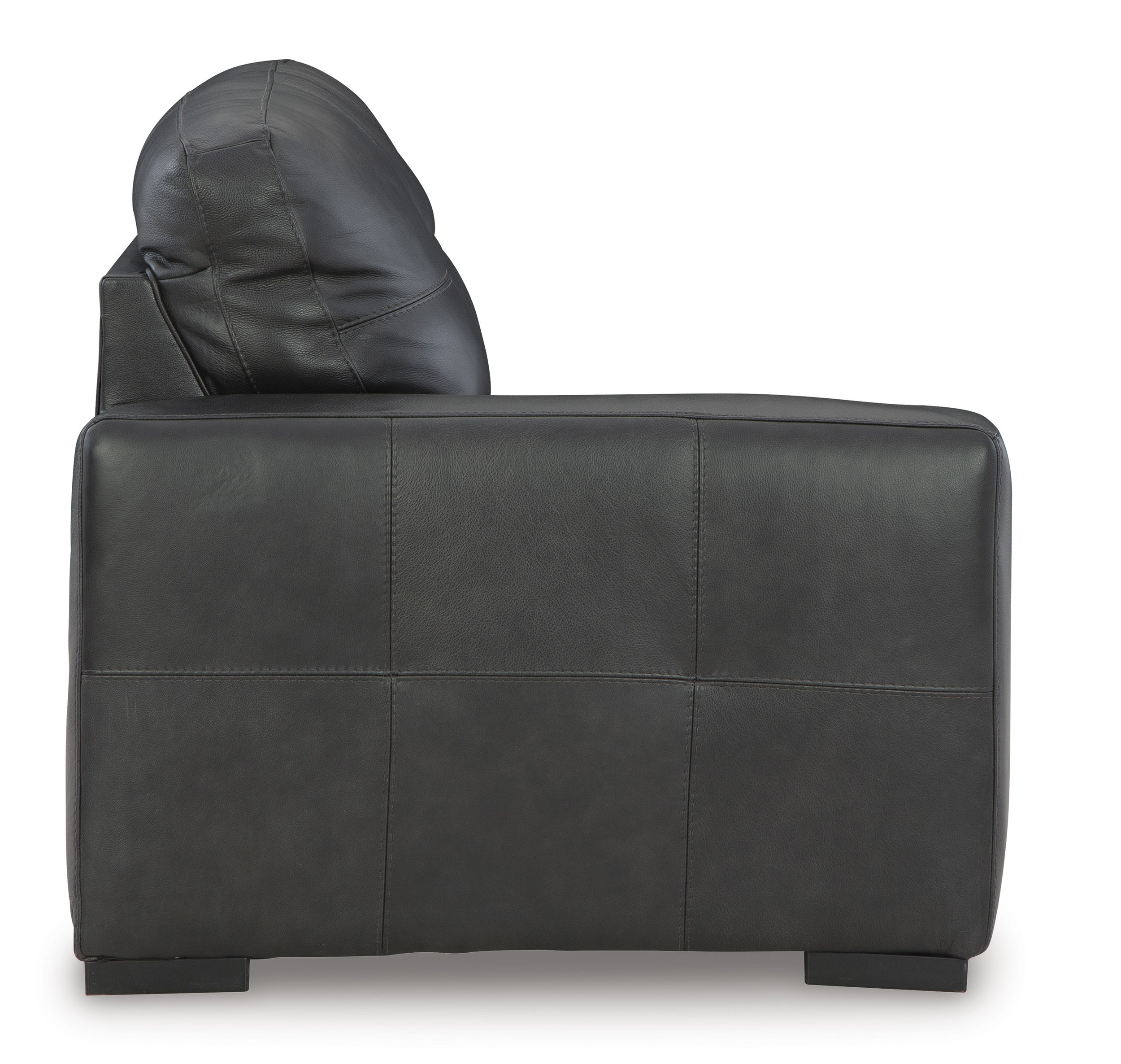 Brindley Pier L-Shaped Leather 5-Piece Sectional
