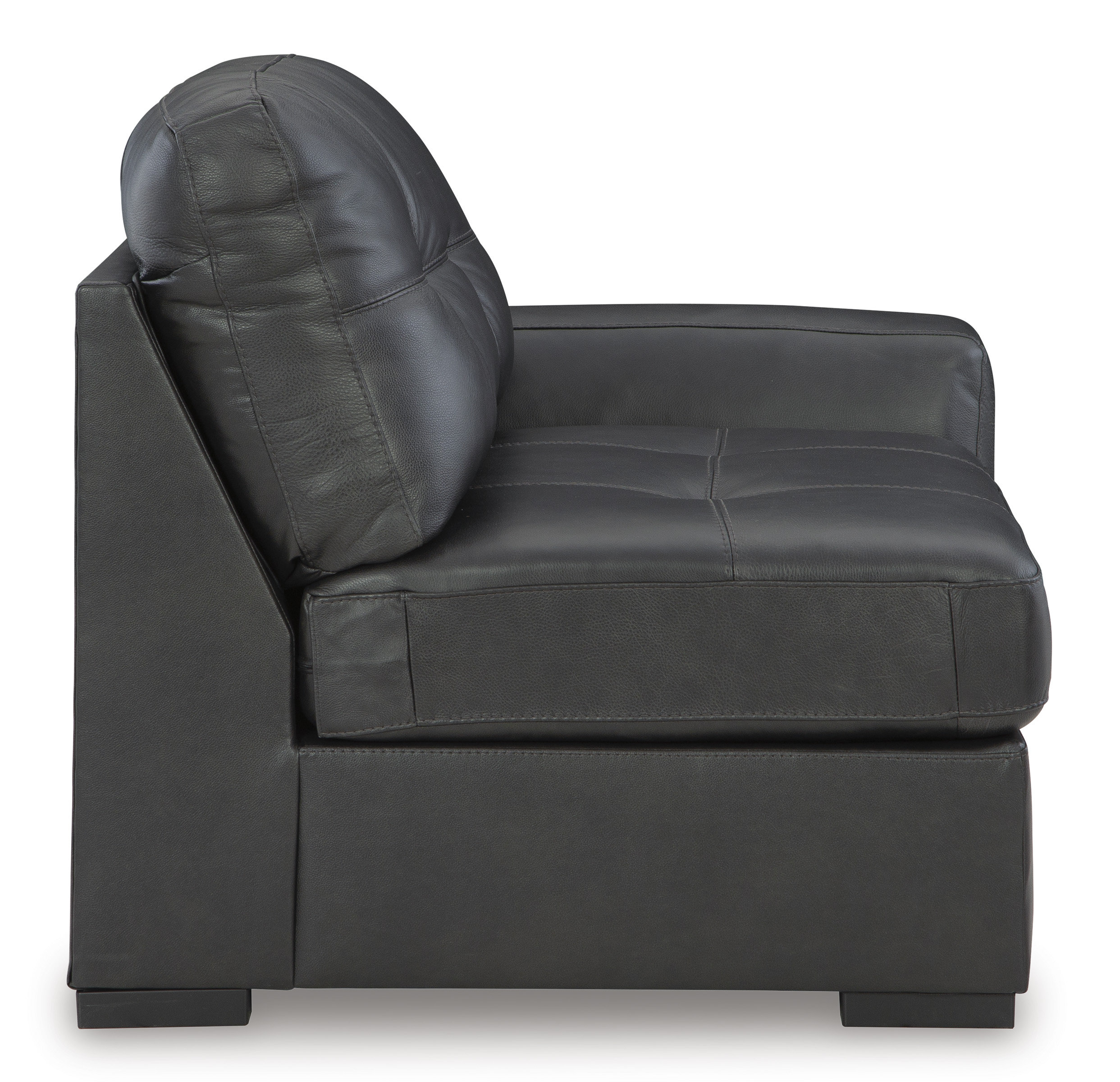 Brindley Pier Leather 4-Piece Modular Sofa