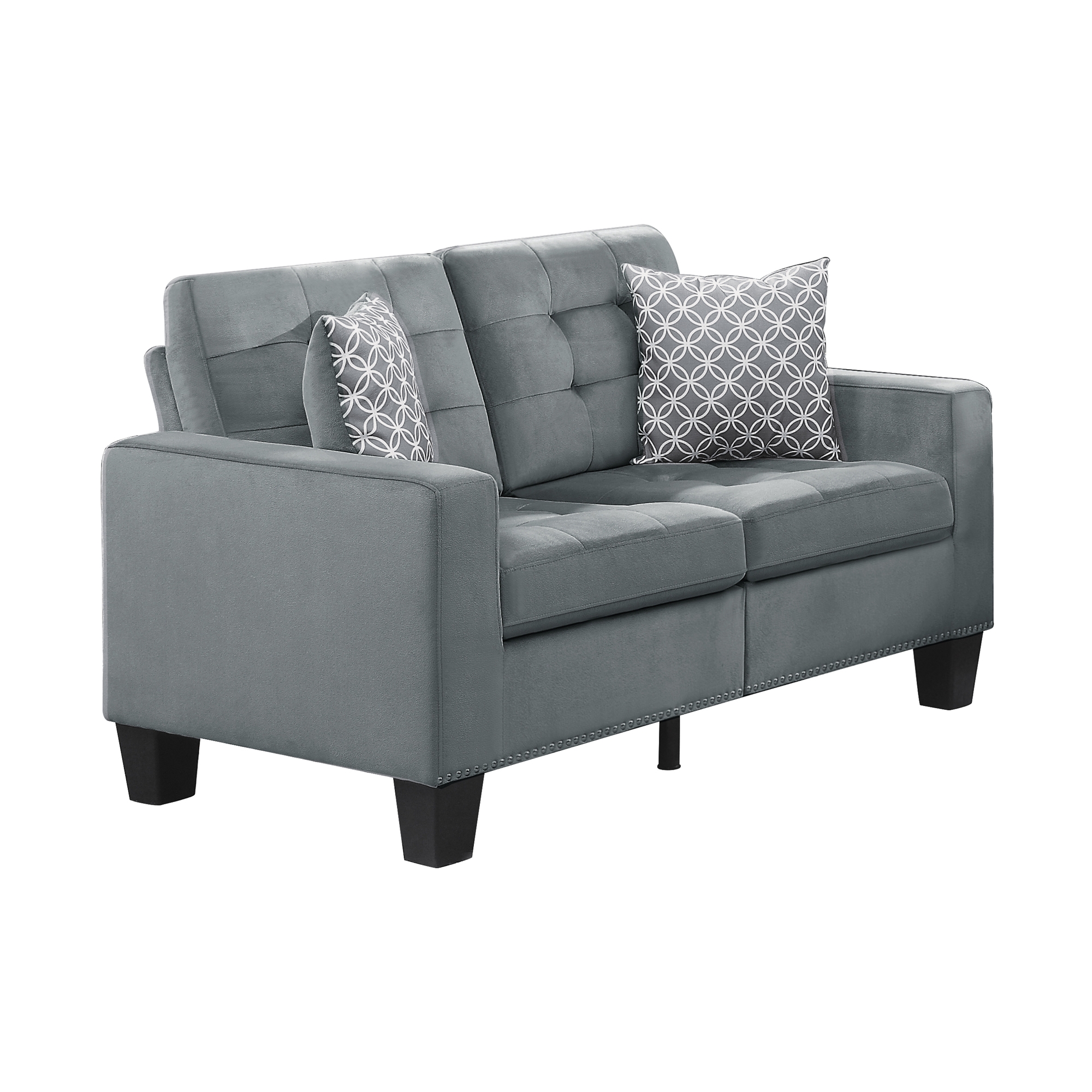 Lantana Polyester Fabric Loveseat