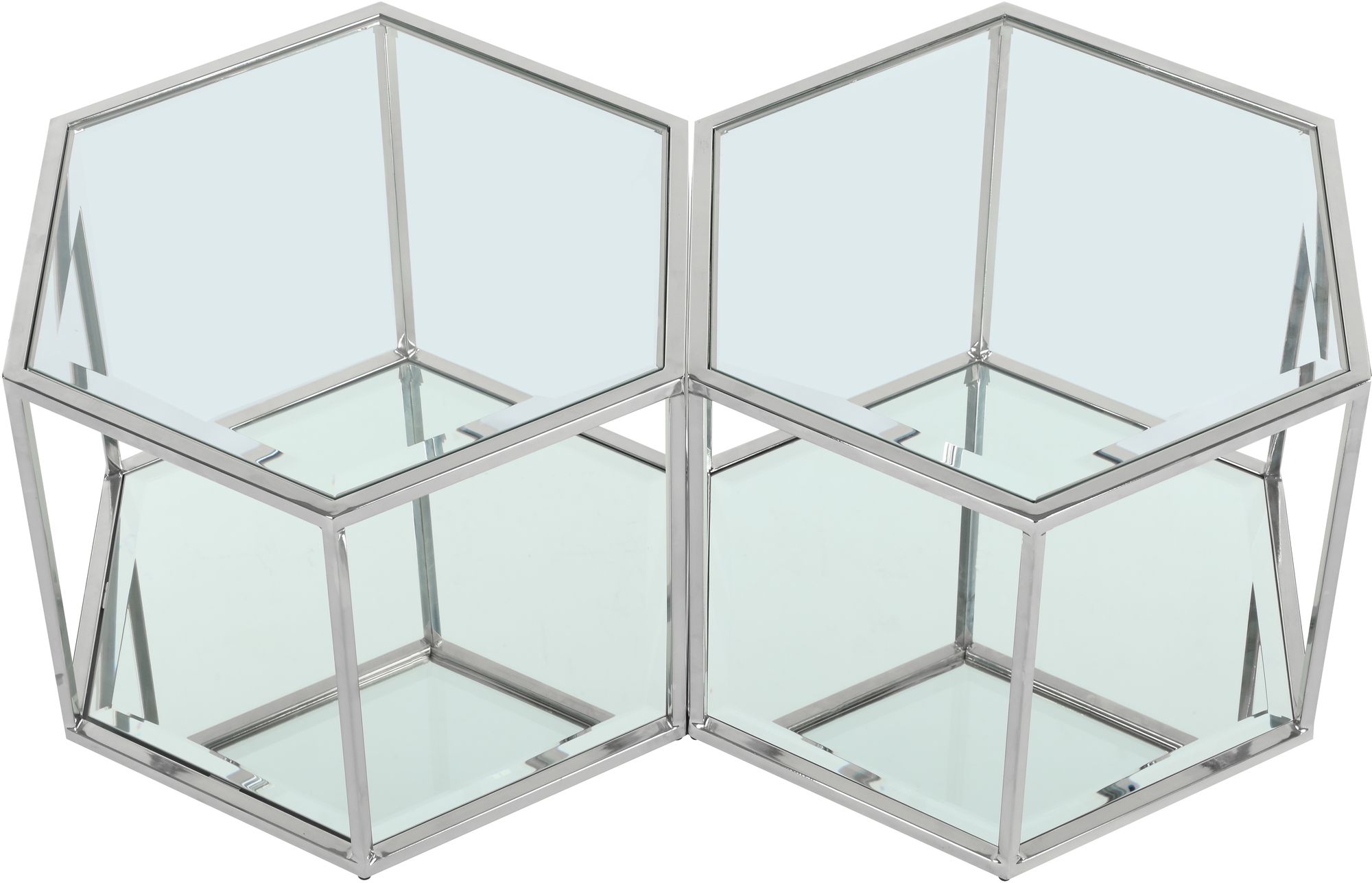 Sei 2-Piece Glass Coffee Table