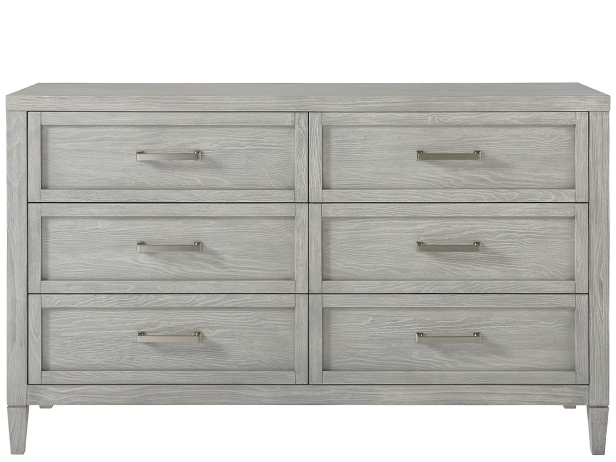 Long Key Rattan/Wood Panel Bedroom Set