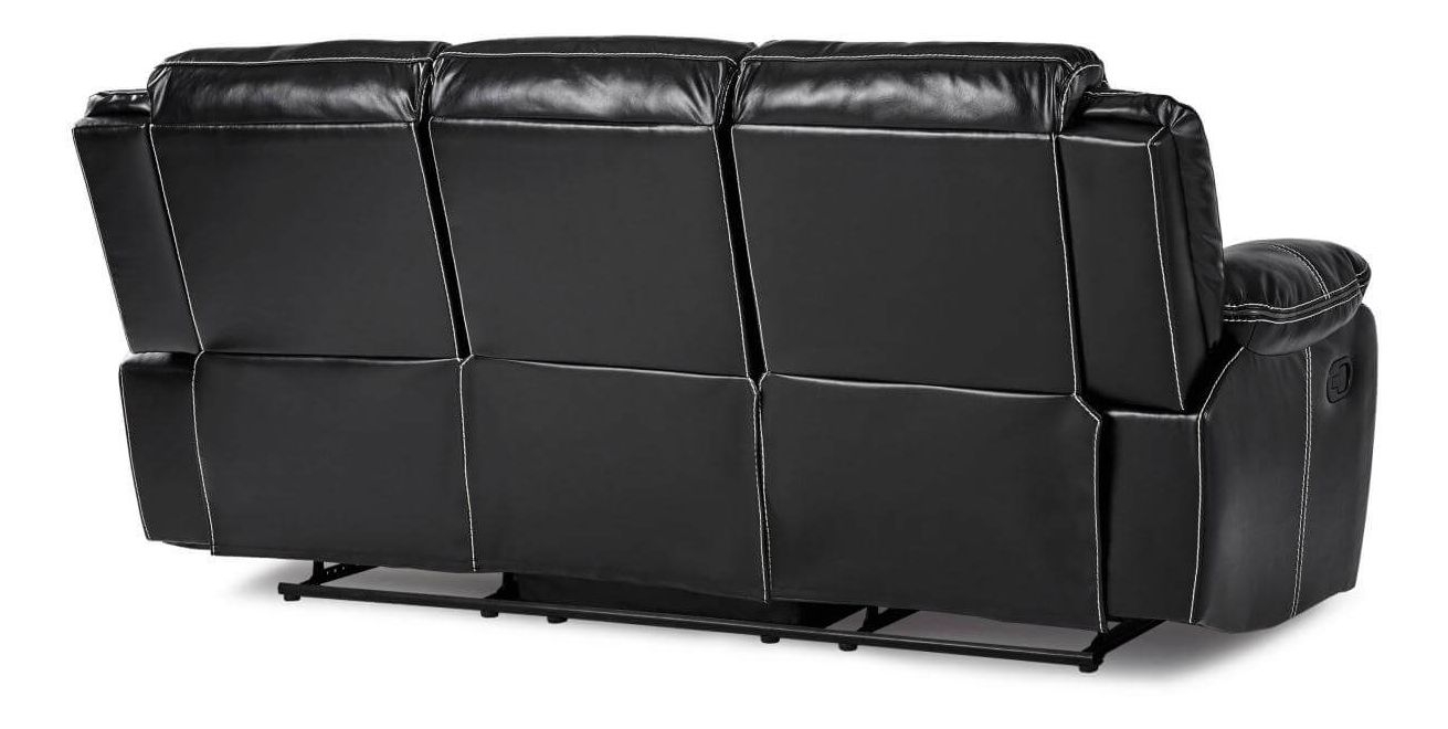 Bastrop Leather Gel Match/Microfiber Double Reclining Sofa