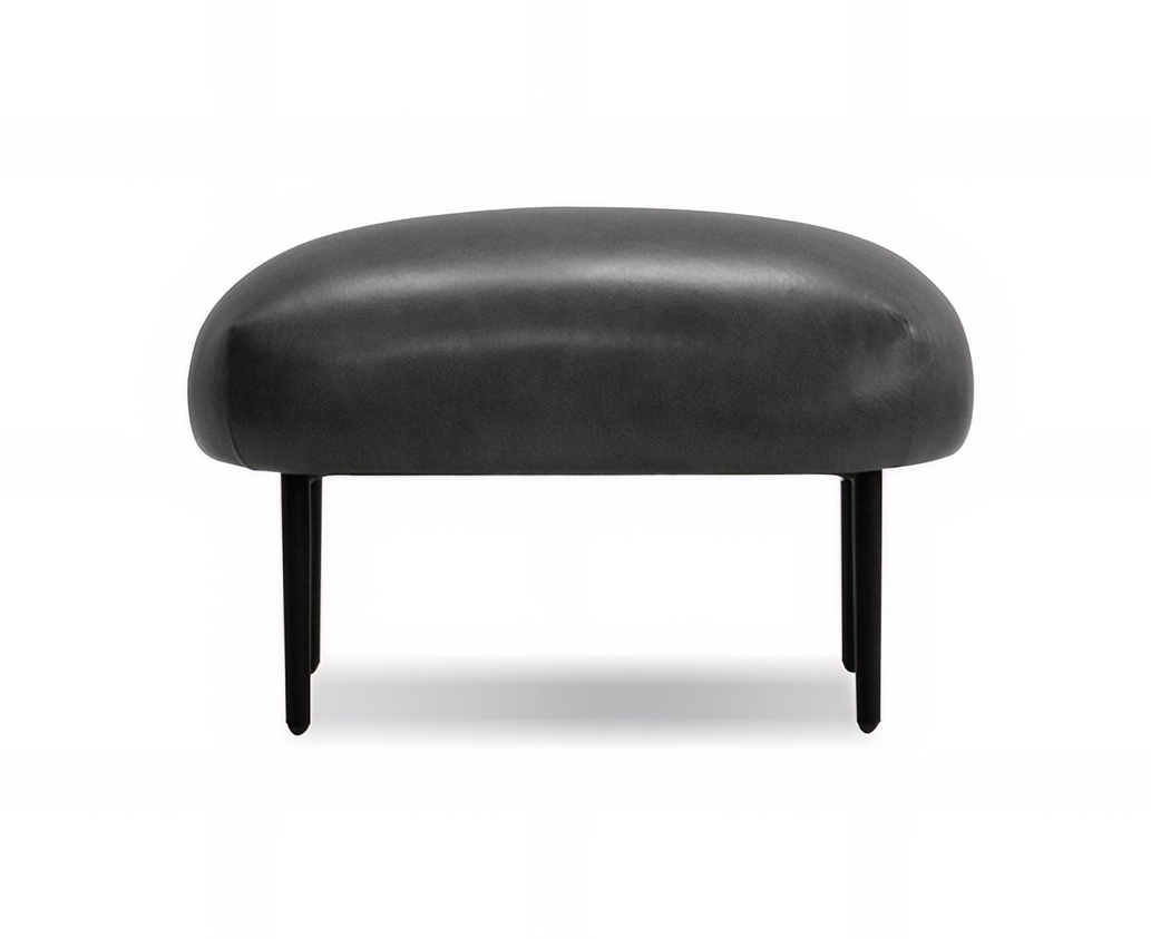 Swoon Leather Ottoman