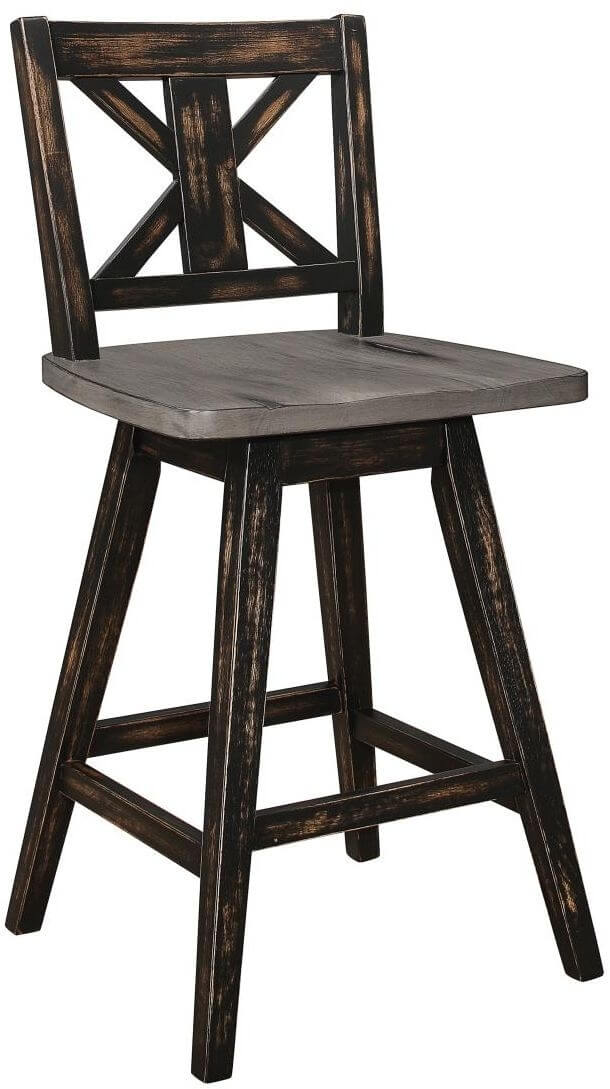 Amsonia Rustic Counter Height Dining Room Set