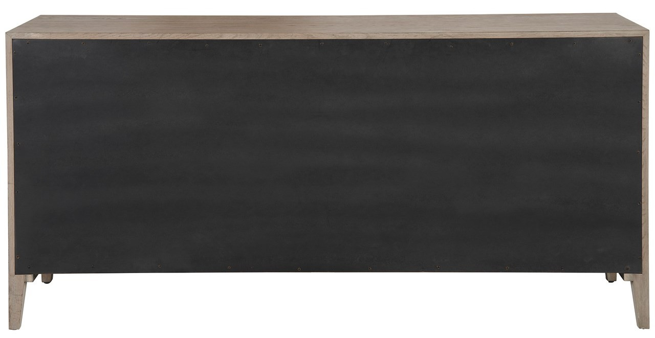 Cove Wood Double Dresser w/6 Drawers