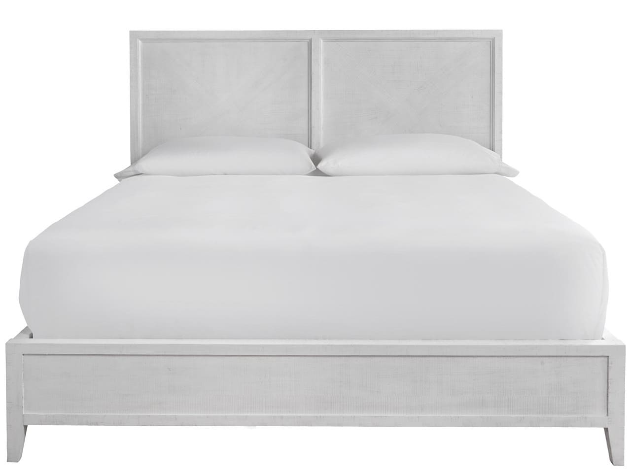 Ames Wood Panel Bed, Queen Size