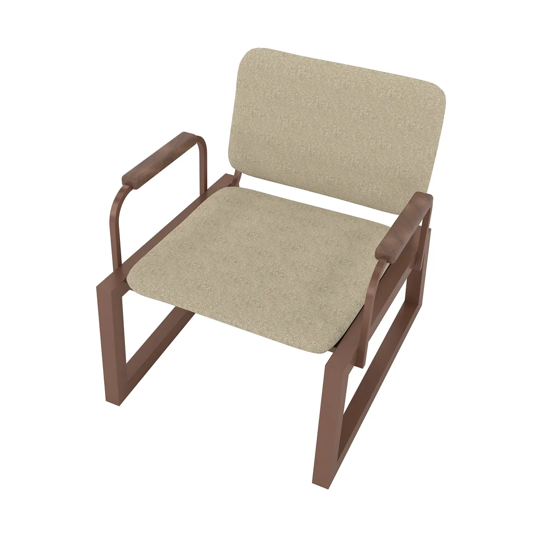 Whythe PU Leather Low Accent Chair 1.0 