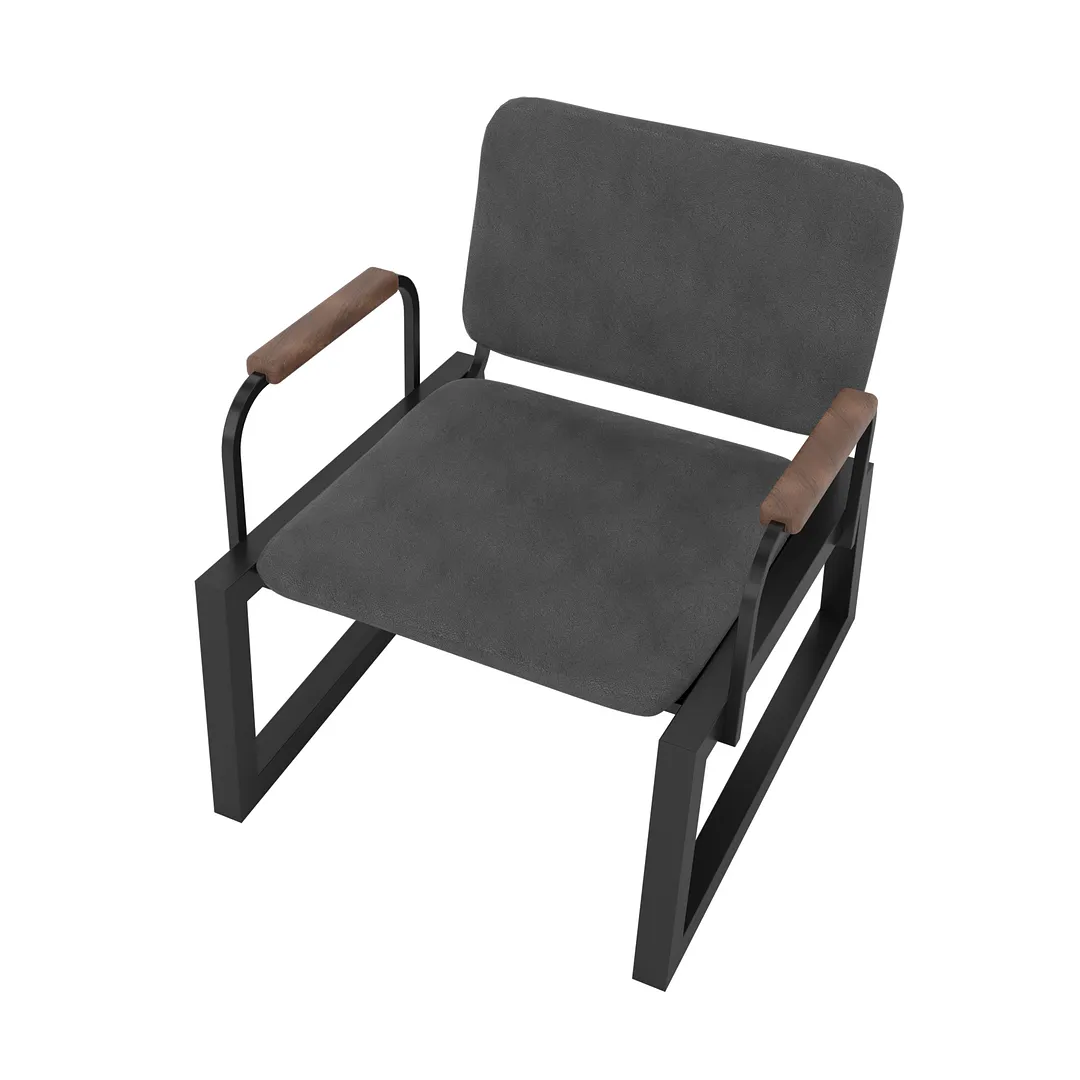 Whythe PU Leather Low Accent Chair 1.0 