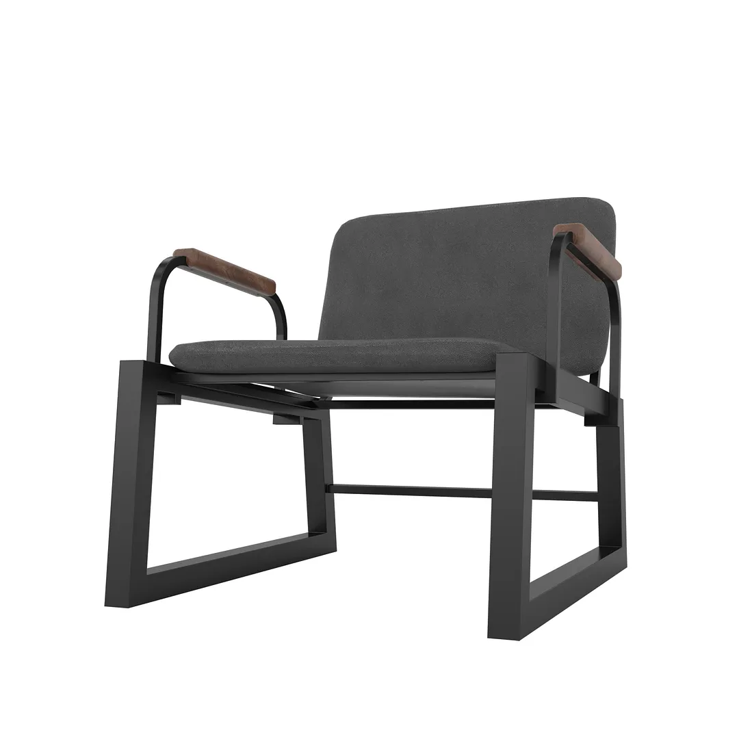 Whythe PU Leather Low Accent Chair 1.0 