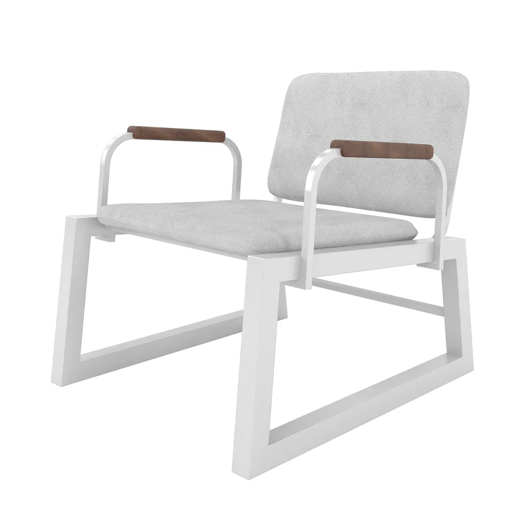 Whythe PU Leather Low Accent Chair 1.0 