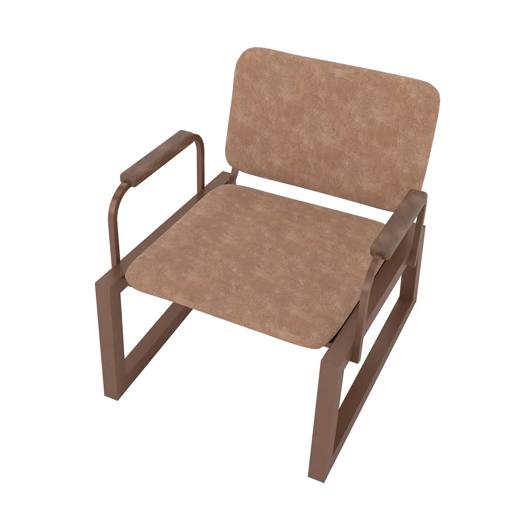 Whythe PU Leather Low Accent Chair 1.0 