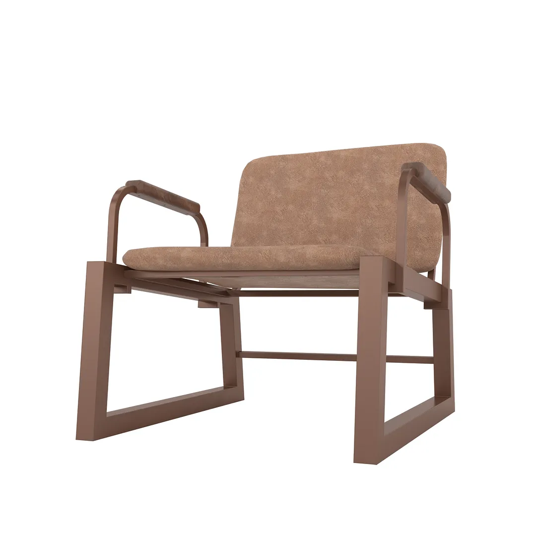 Whythe PU Leather Low Accent Chair 1.0 