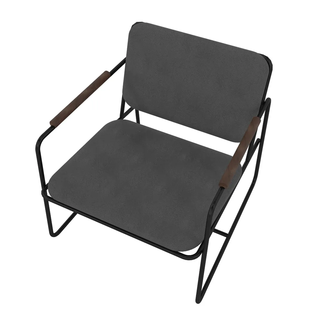 Whythe PU Leather Low Accent Chair 2.0 