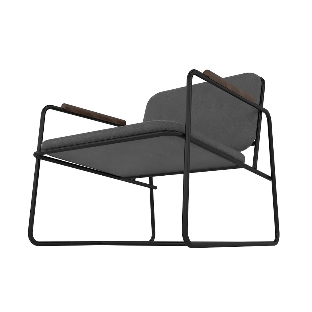 Whythe PU Leather Low Accent Chair 2.0 